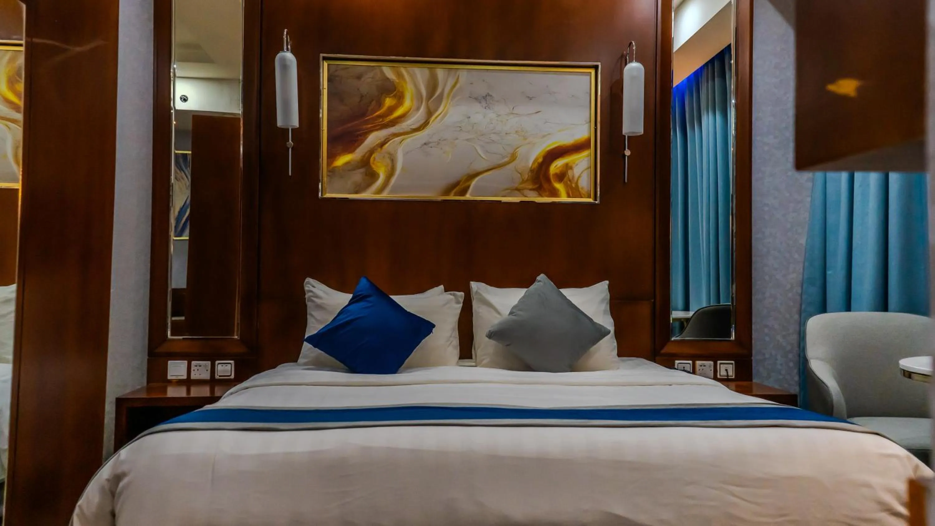 Bed in Warwick Al Dabab Riyadh - Nuzul Al Dabab