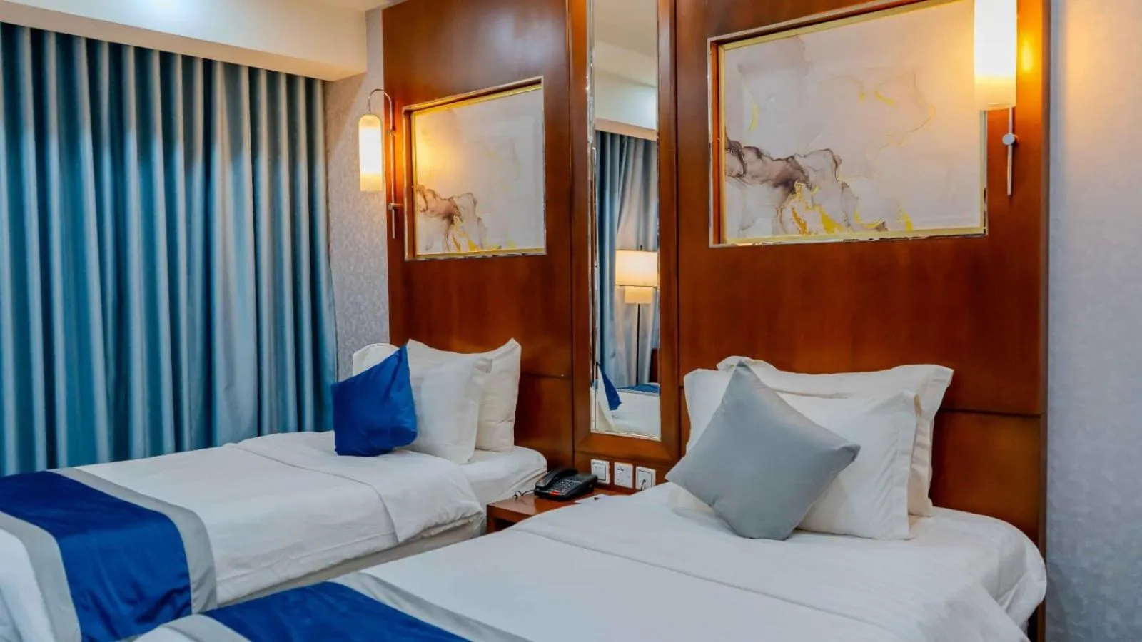 Bed in Warwick Al Dabab Riyadh - Nuzul Al Dabab