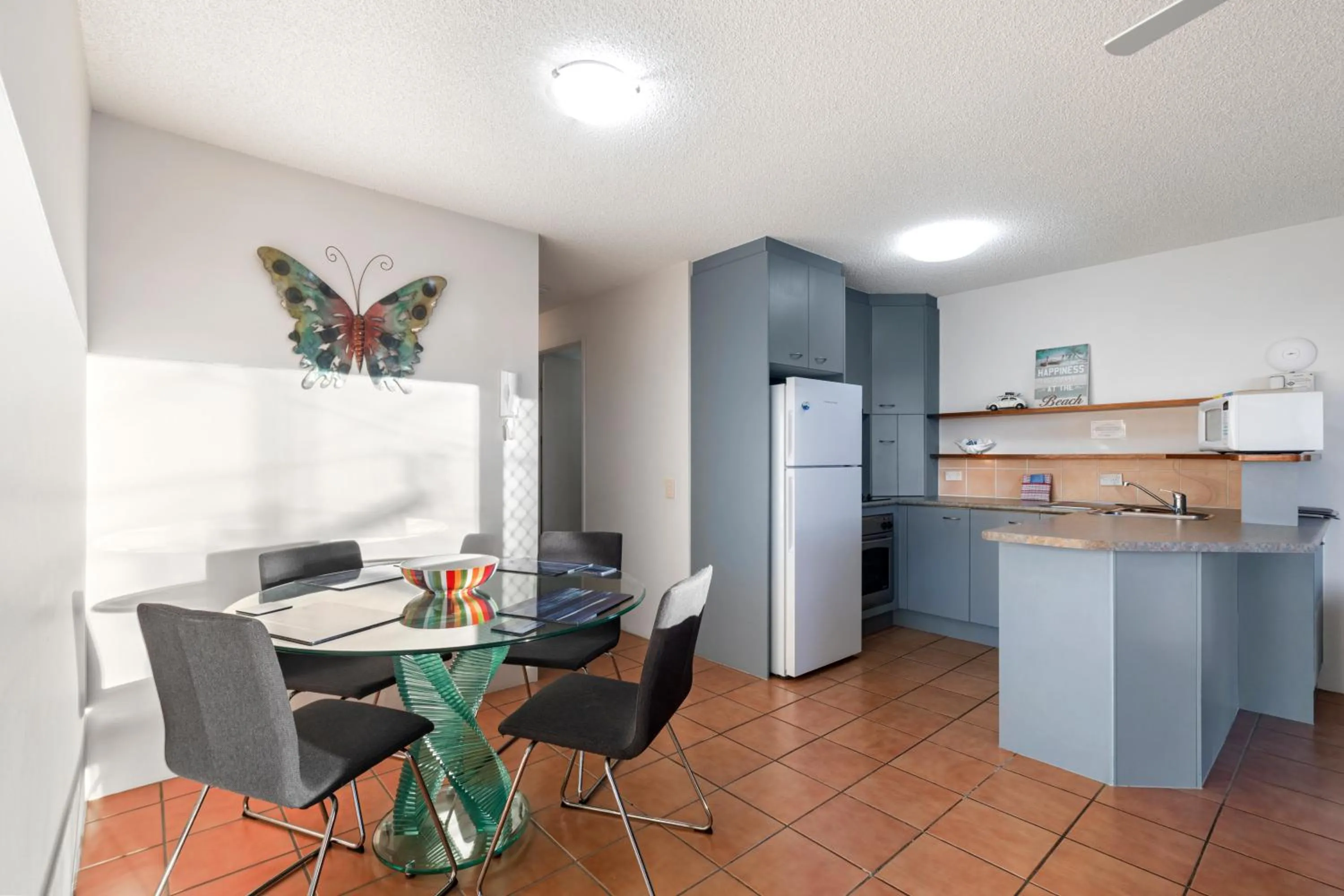 Dining area in Kings Bay Apartments