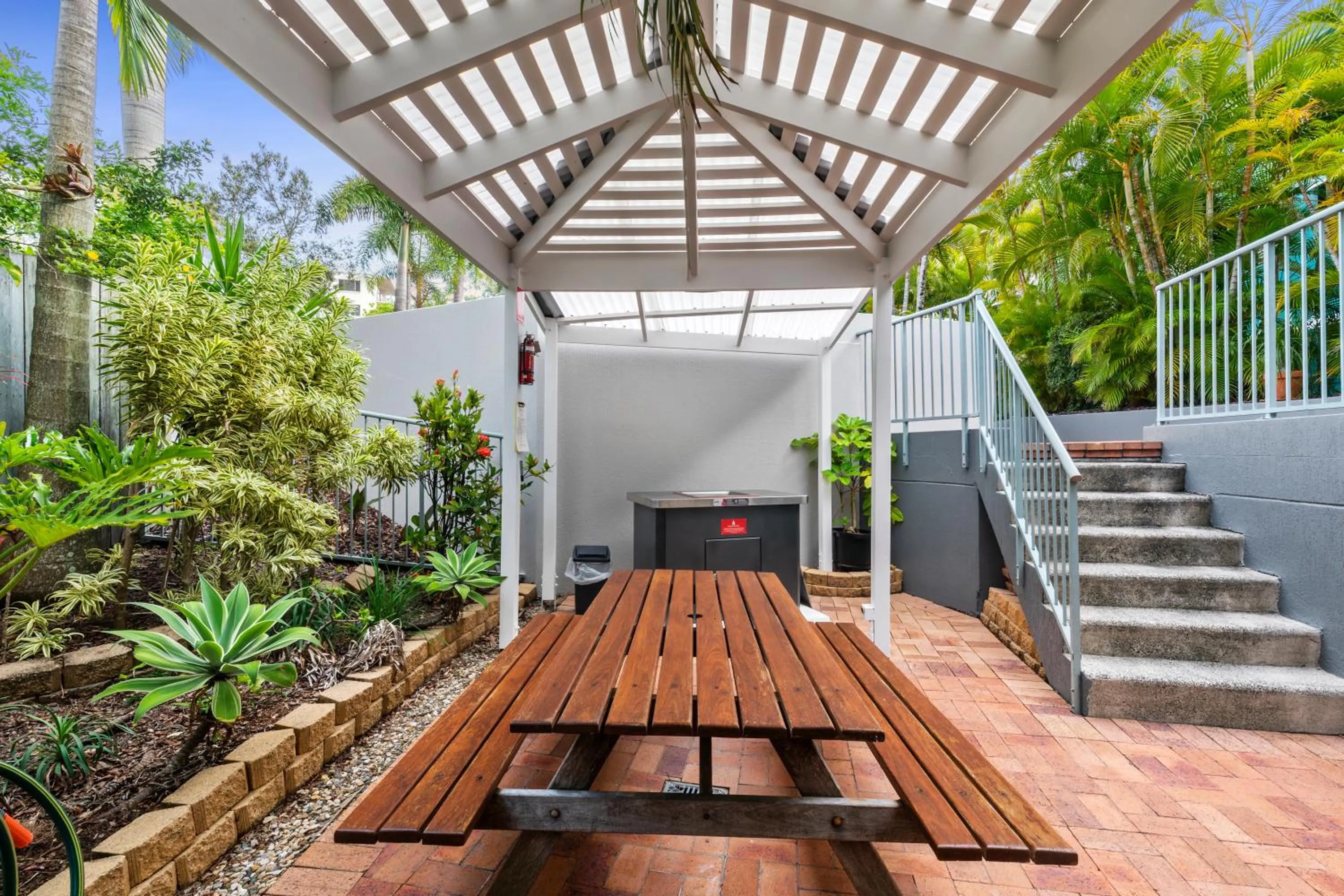 BBQ facilities in Kings Bay Apartments