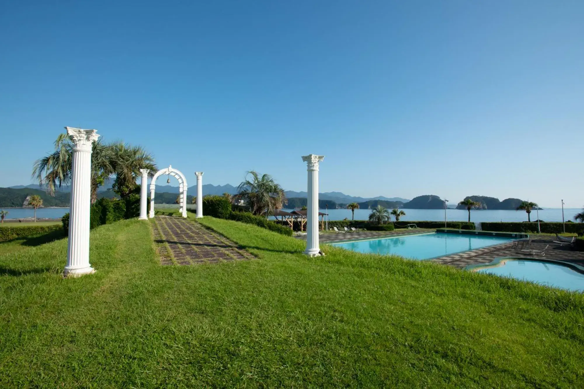 Garden view in Hana Irodori no Yado Kayuu Garden view in Hana Irodori no Yado Kayuu