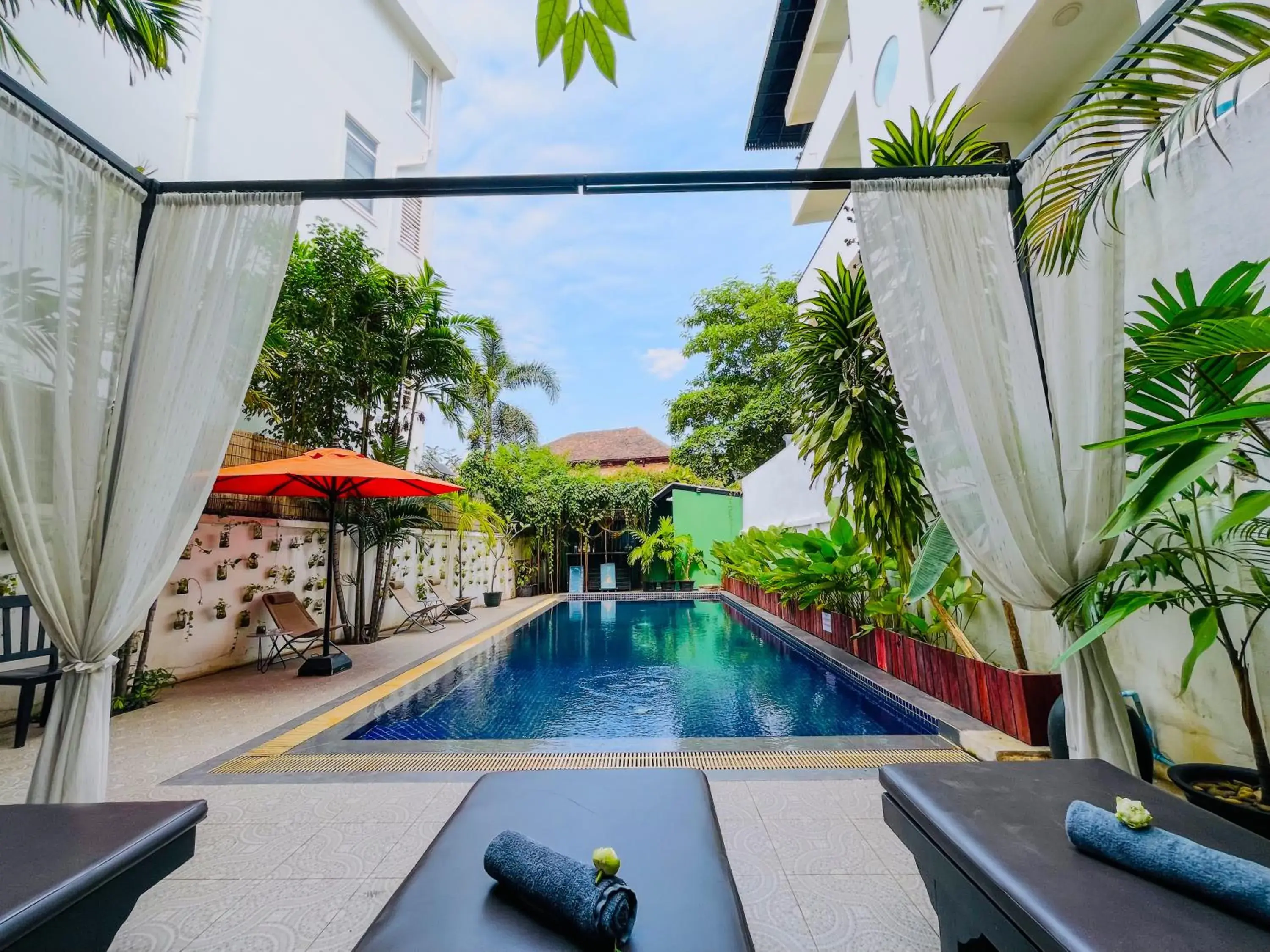 Swimming pool in Siem Reap Urban Boutique Hotel Swimming pool in Siem Reap Urban Boutique Hotel