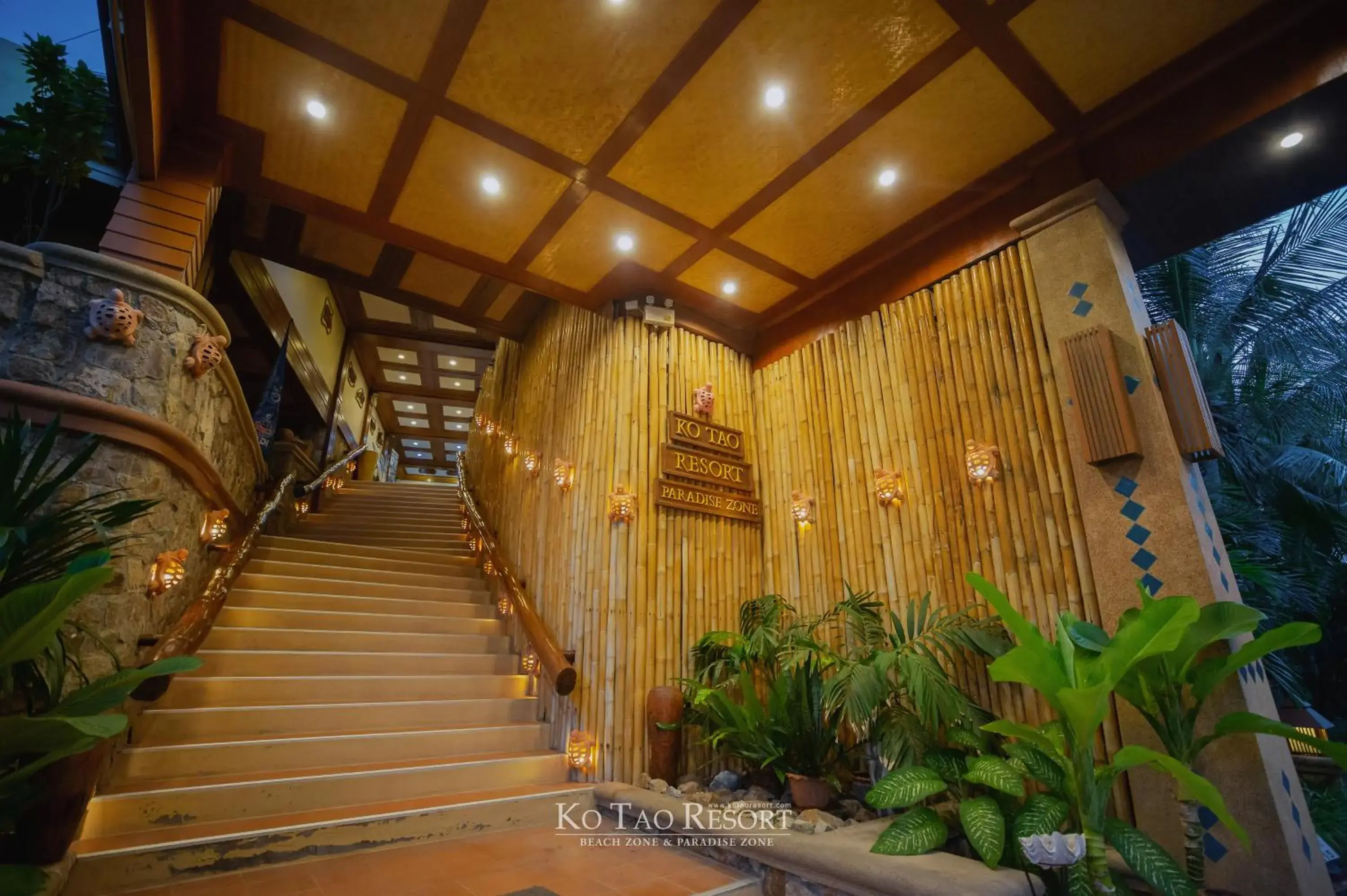 Facade/entrance in Ko Tao Paradise Resort Facade/entrance in Ko Tao Paradise Resort