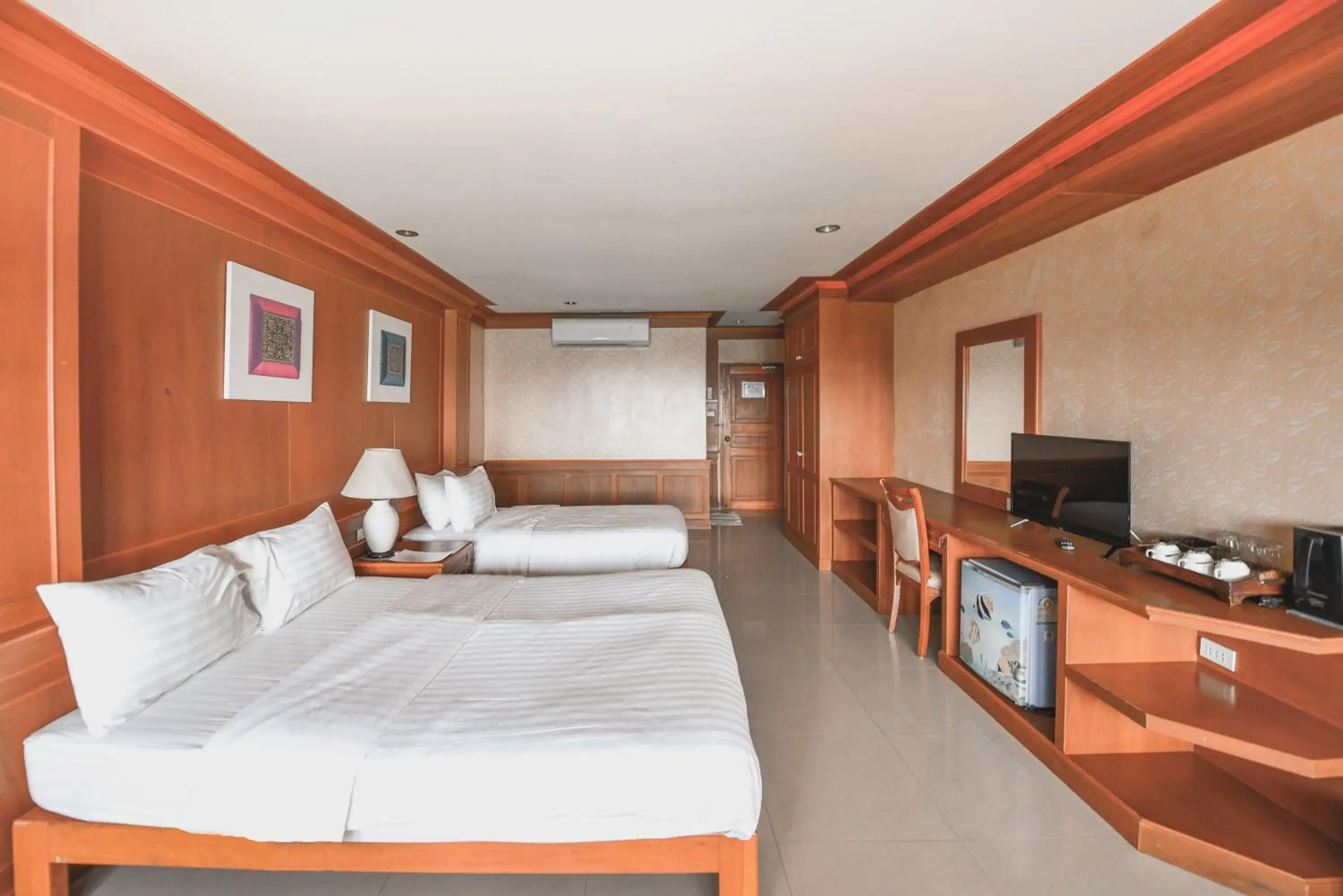 Bed in Ko Tao Paradise Resort Bed in Ko Tao Paradise Resort