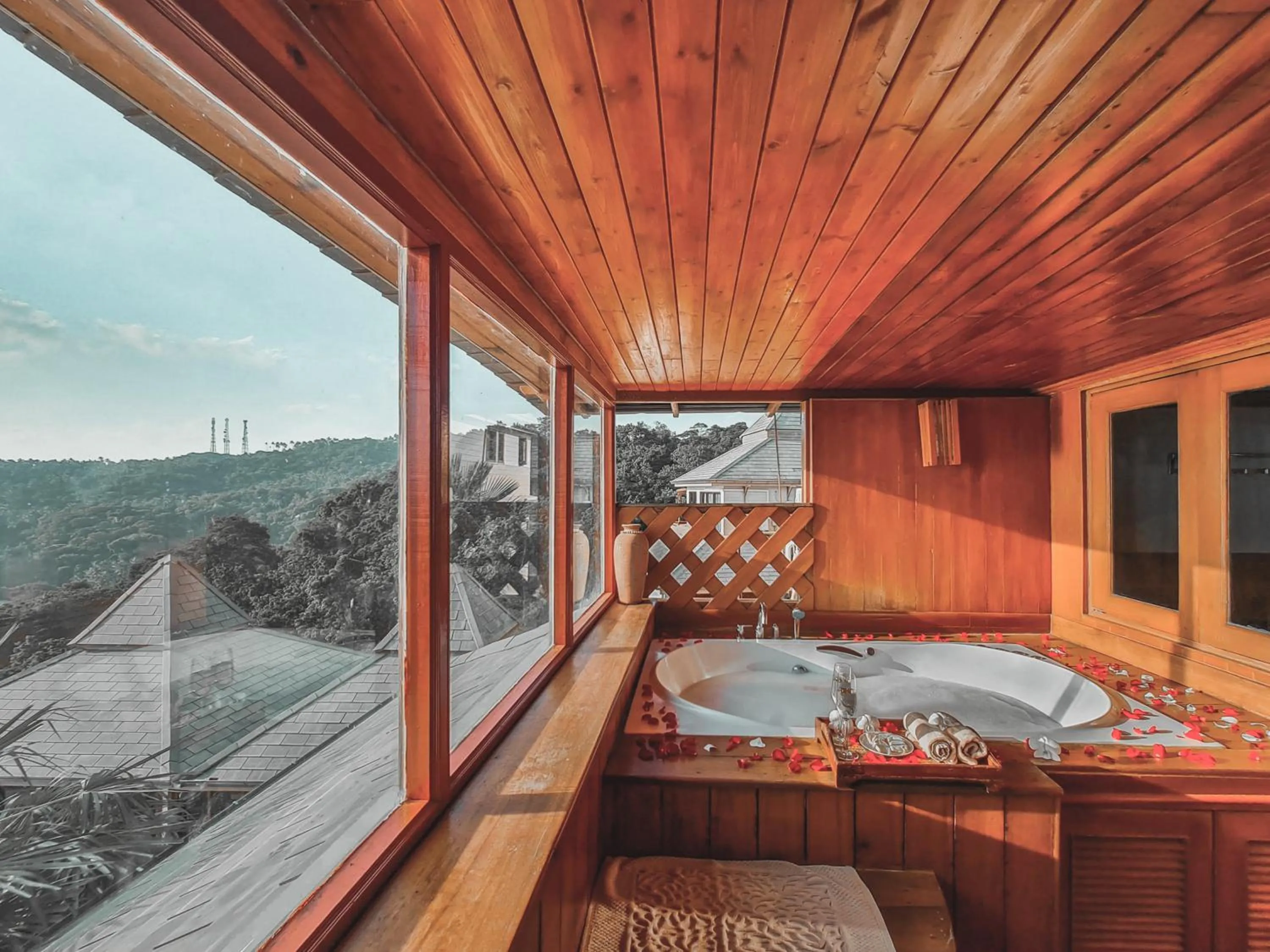 Seating area in Ko Tao Paradise Resort