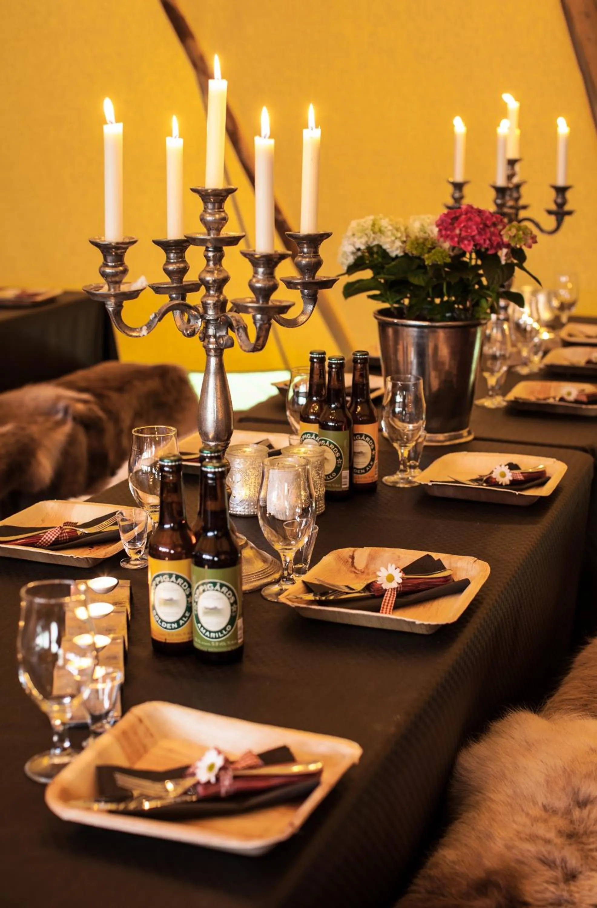 Food and drinks in Bjurfors Hotell & Konferens