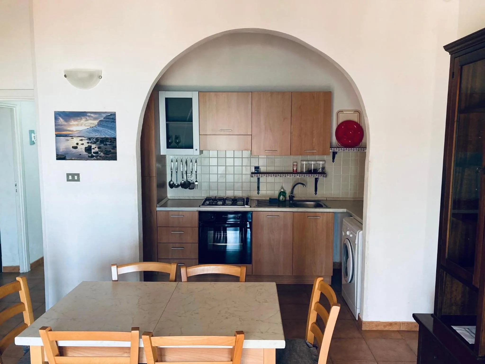 Kitchen or kitchenette in Manca Residence