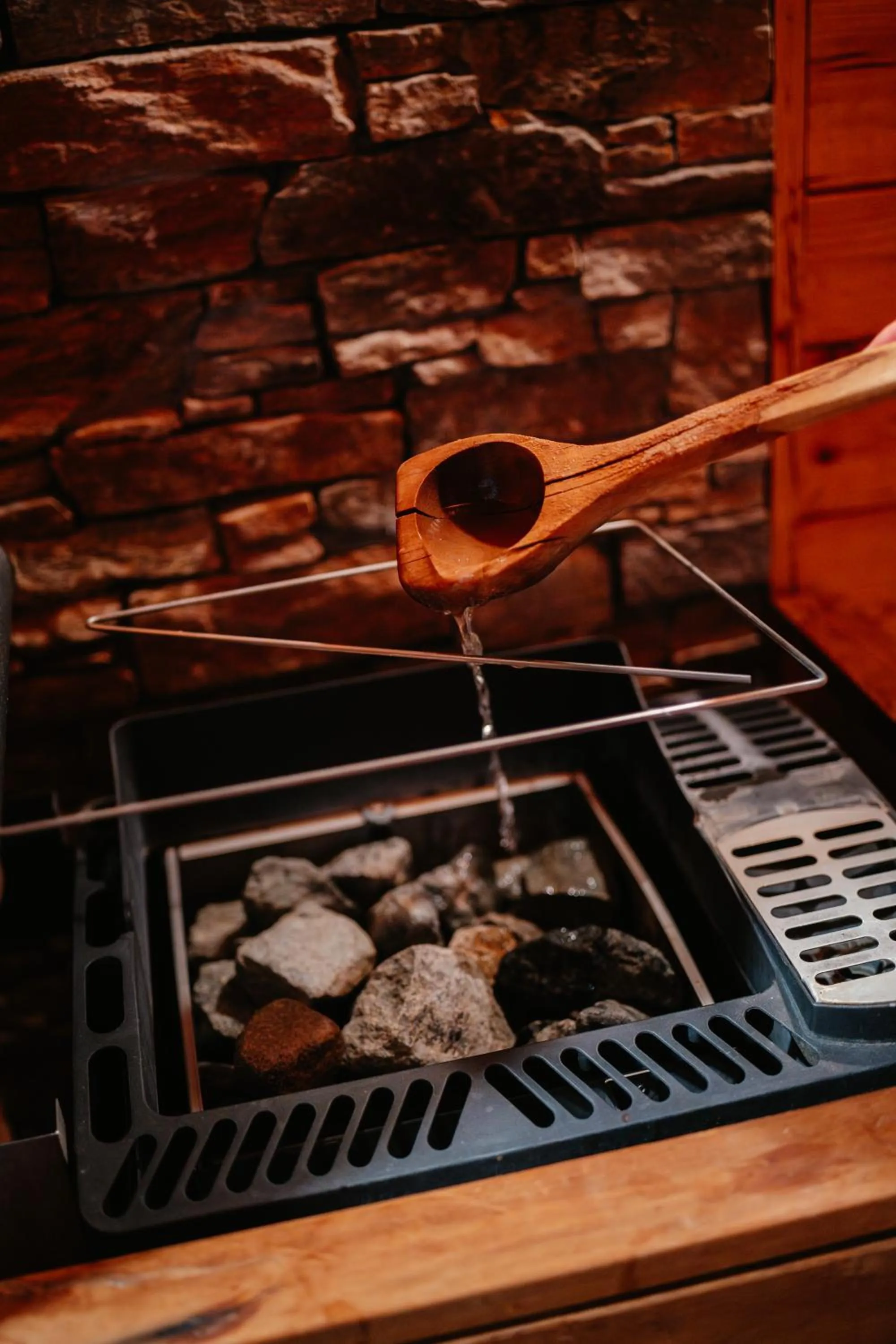 Sauna in Residence Hotel Miralago