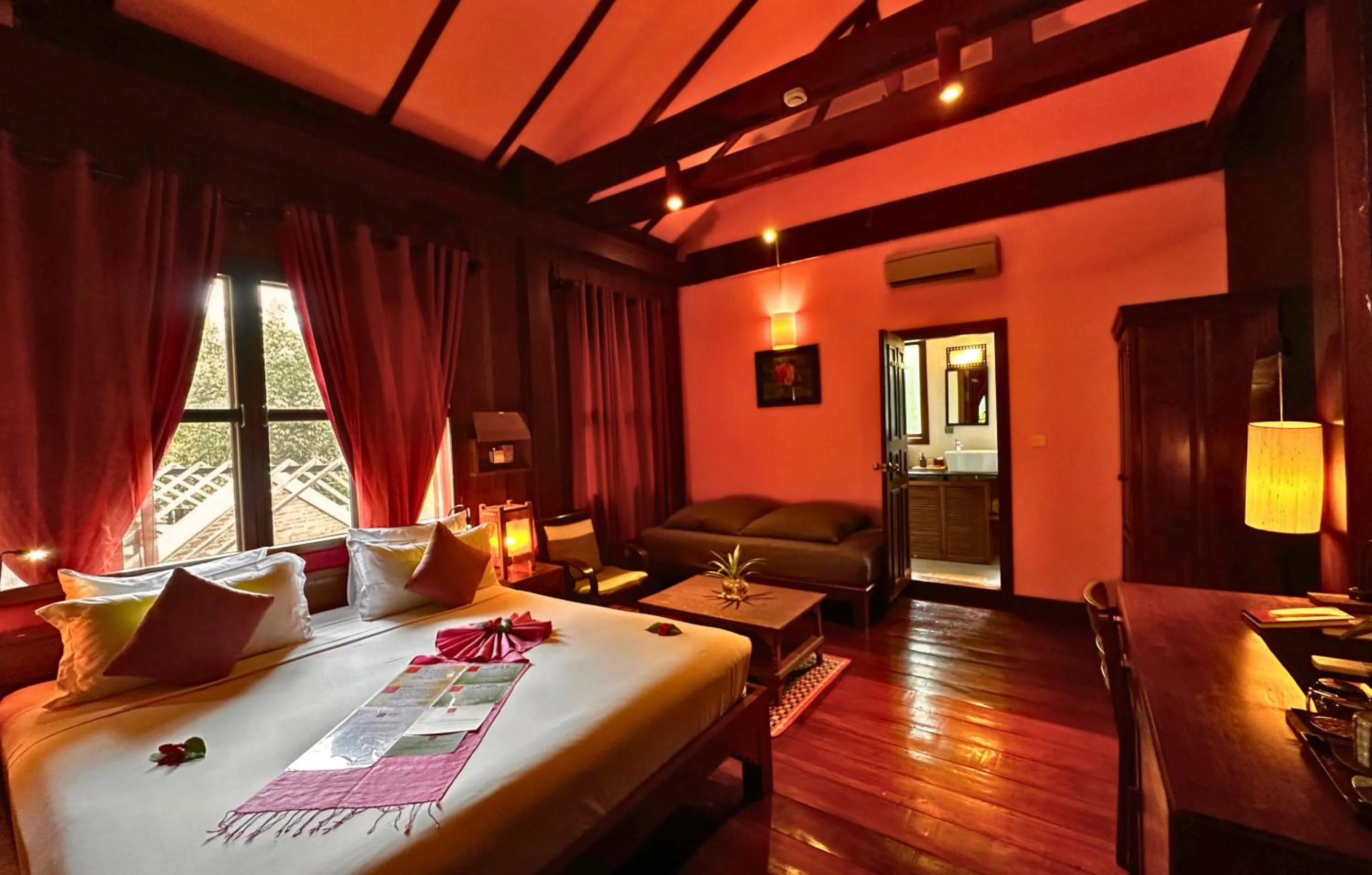 Bed in Maisons Wat Kor