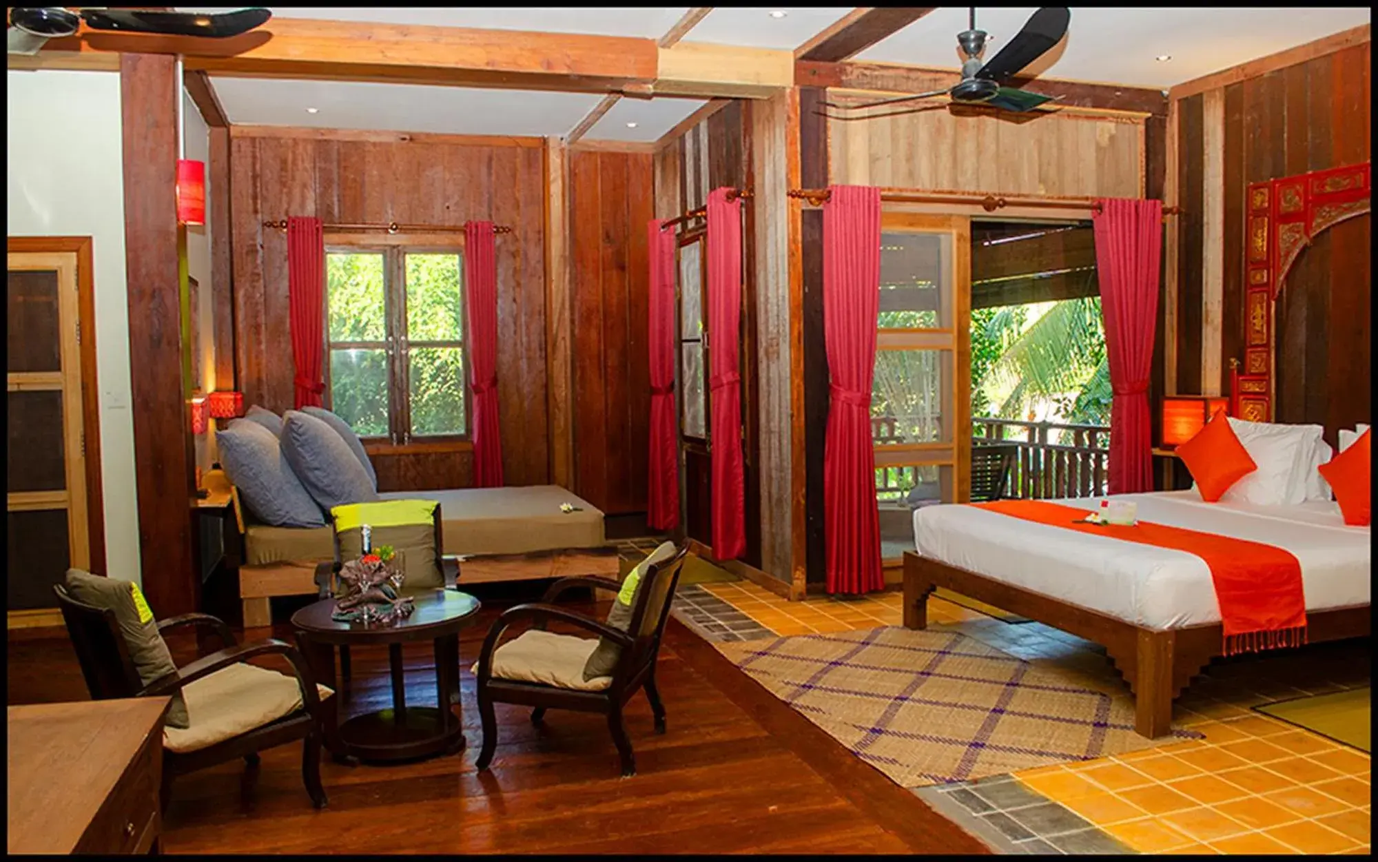 Bed in Maisons Wat Kor Bed in Maisons Wat Kor