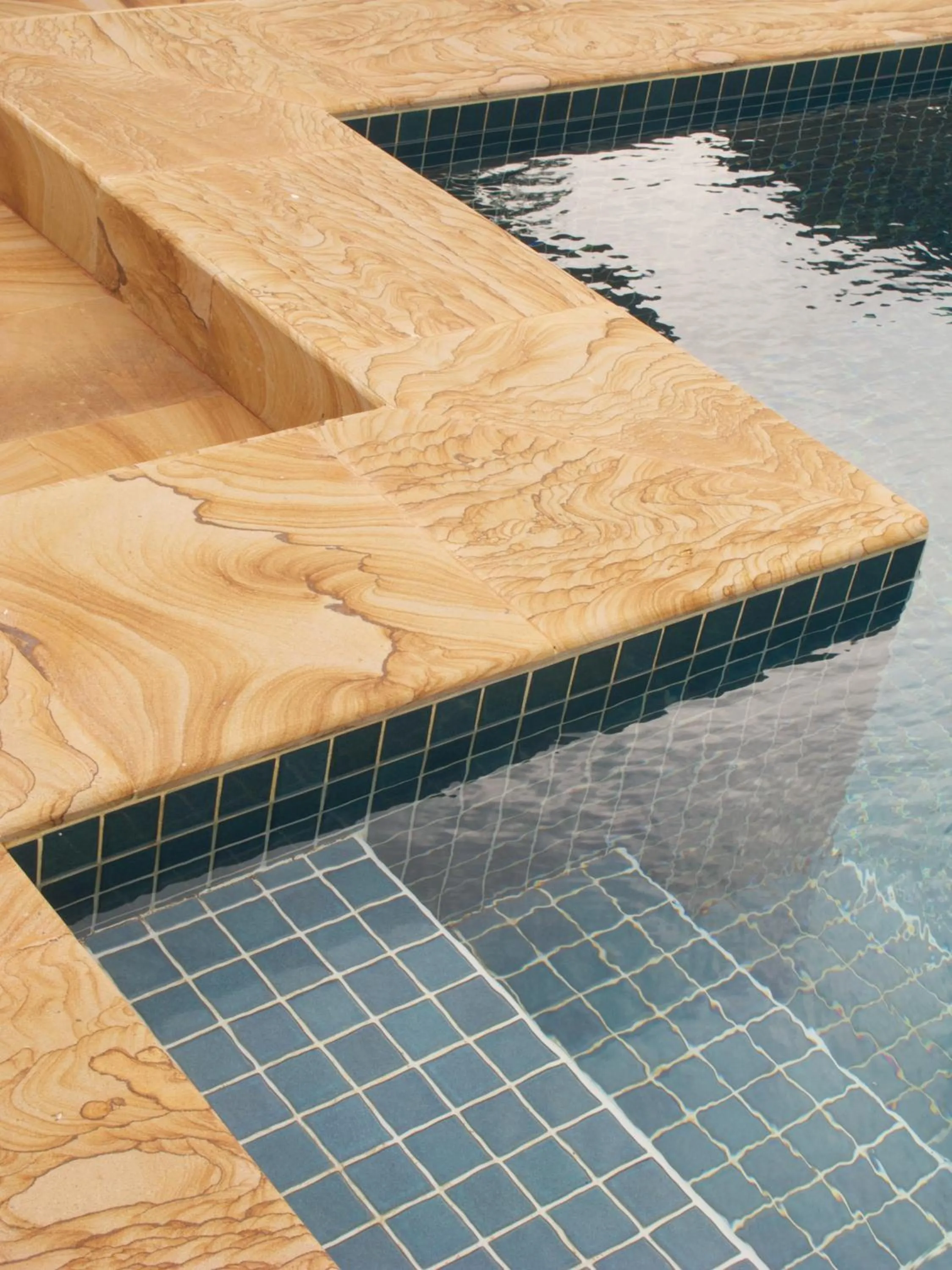 Pool view in Maisons Wat Kor