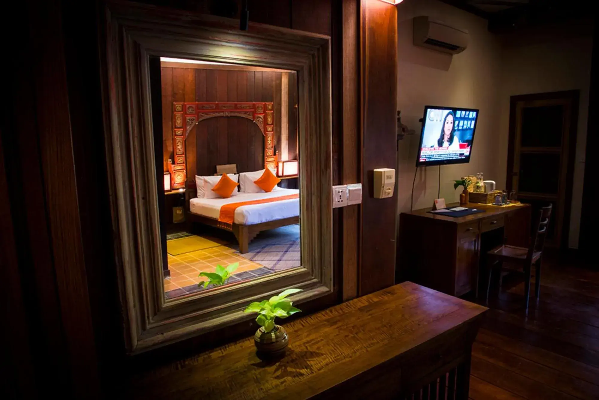 Bed in Maisons Wat Kor Bed in Maisons Wat Kor