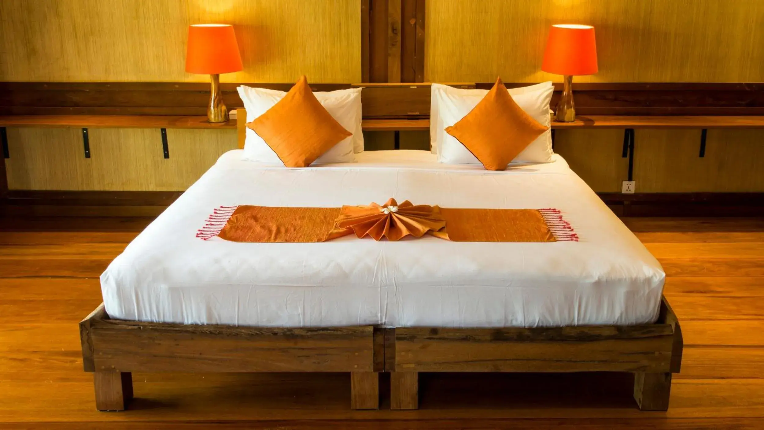 Bed in Maisons Wat Kor Bed in Maisons Wat Kor