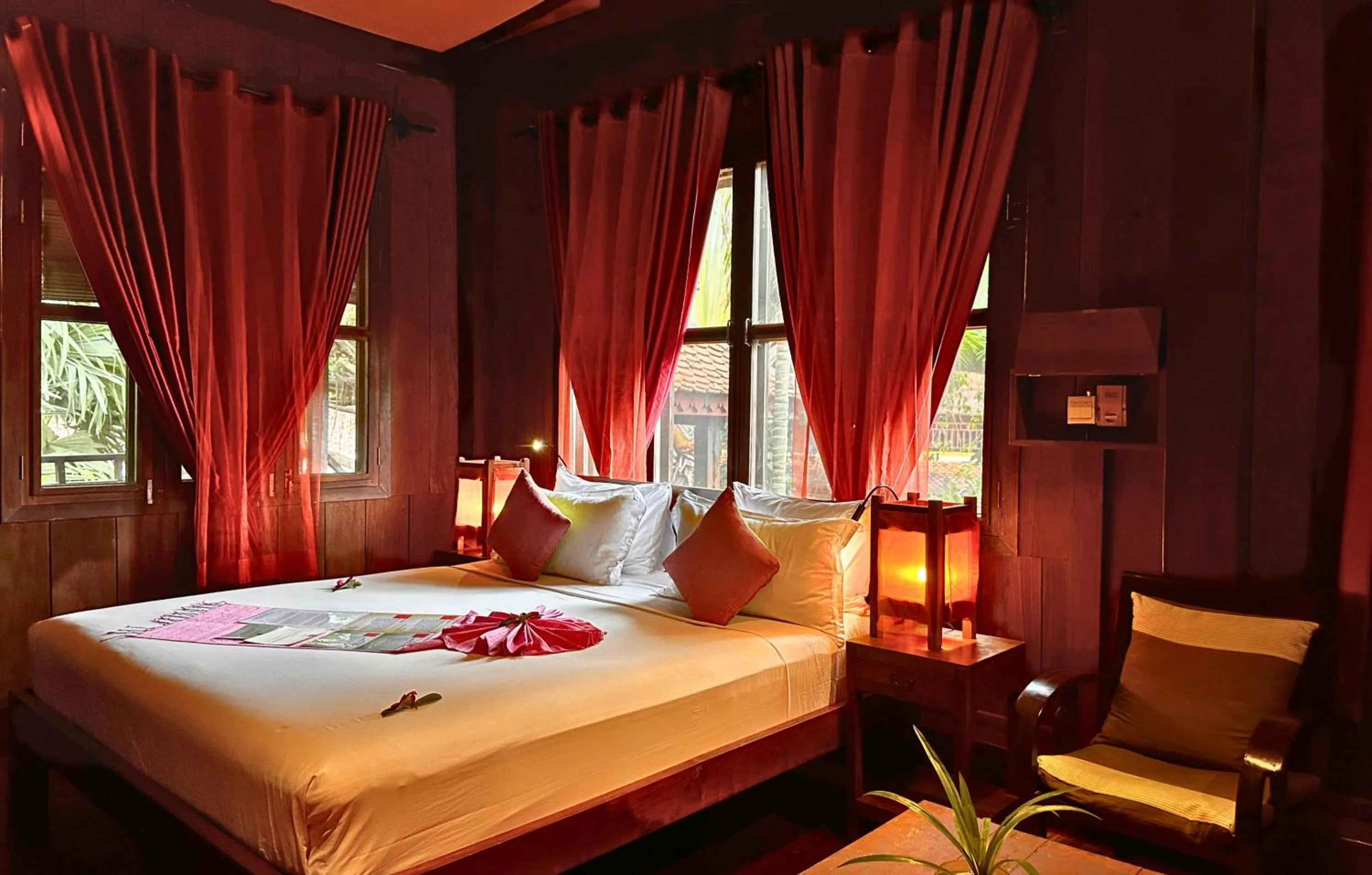 Bed in Maisons Wat Kor