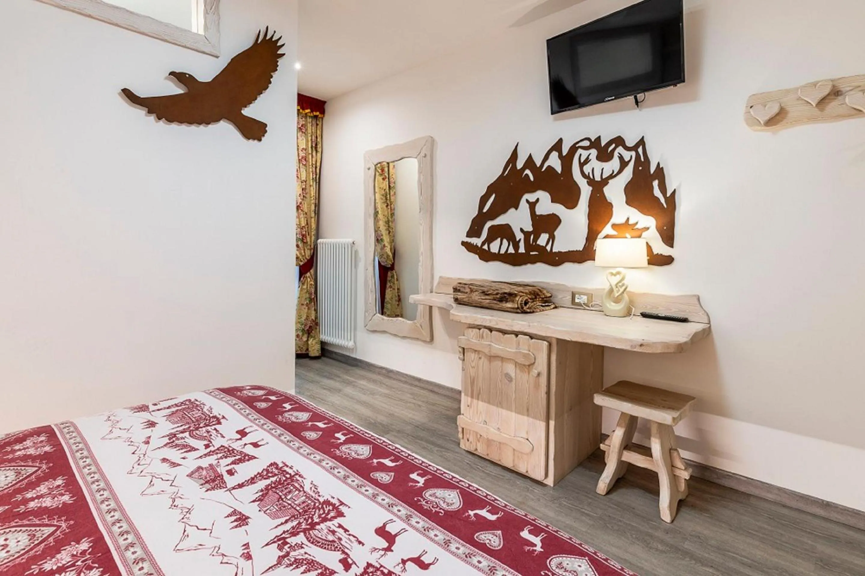 Bedroom, Bed in Hotel Arcangelo 3 stelle Superior