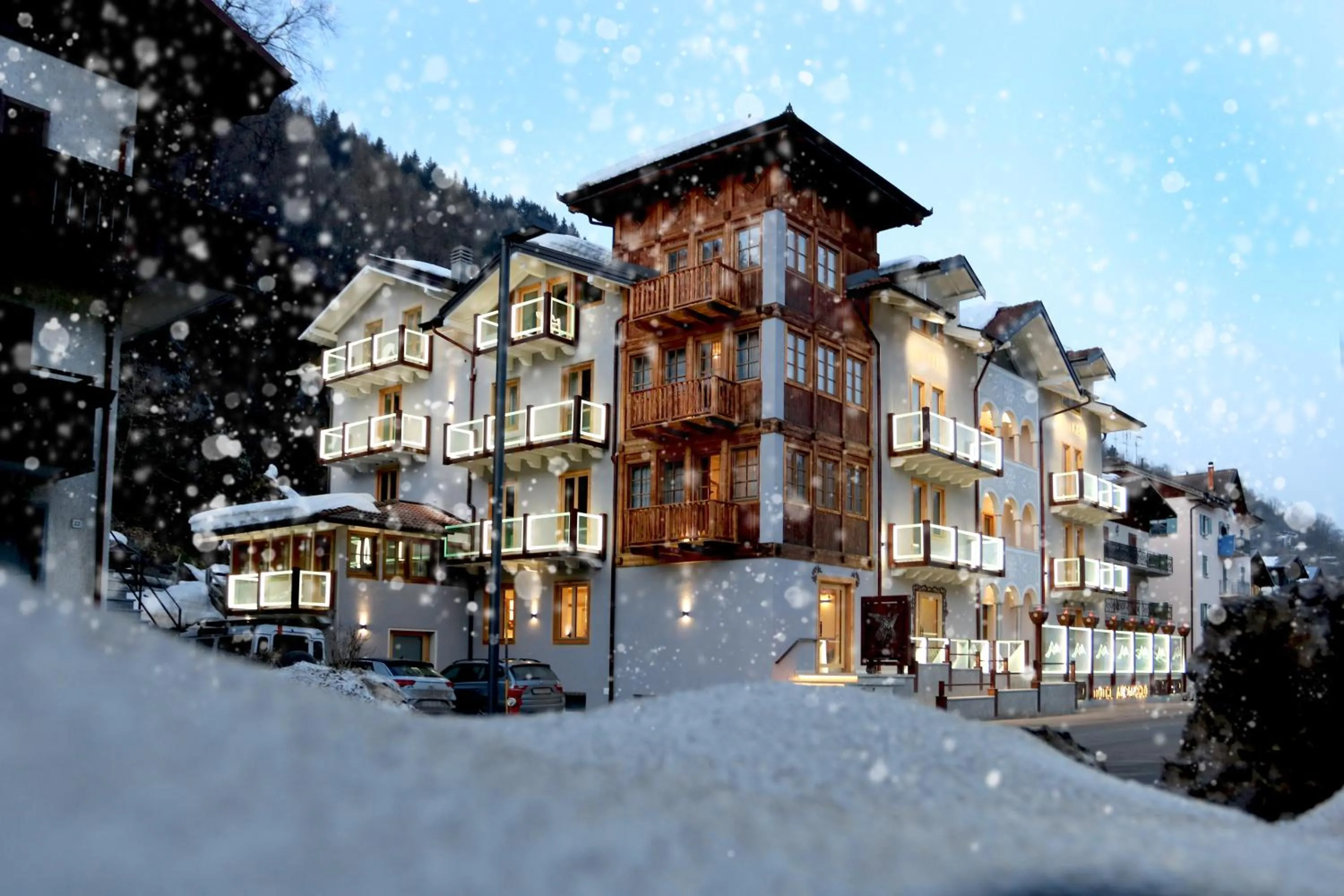 Property building in Hotel Arcangelo 3 stelle Superior