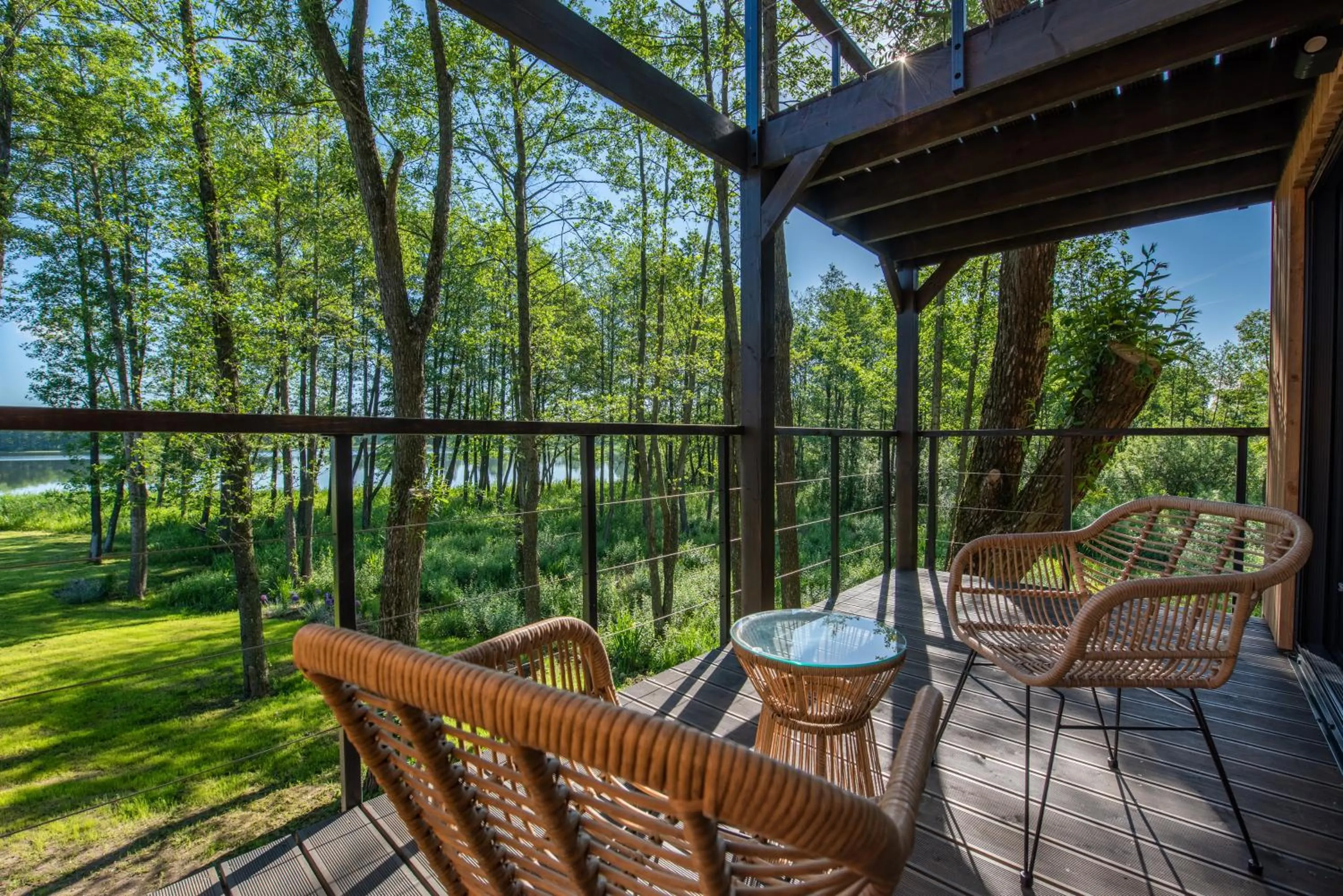 Balcony/Terrace in Pałac Warlity