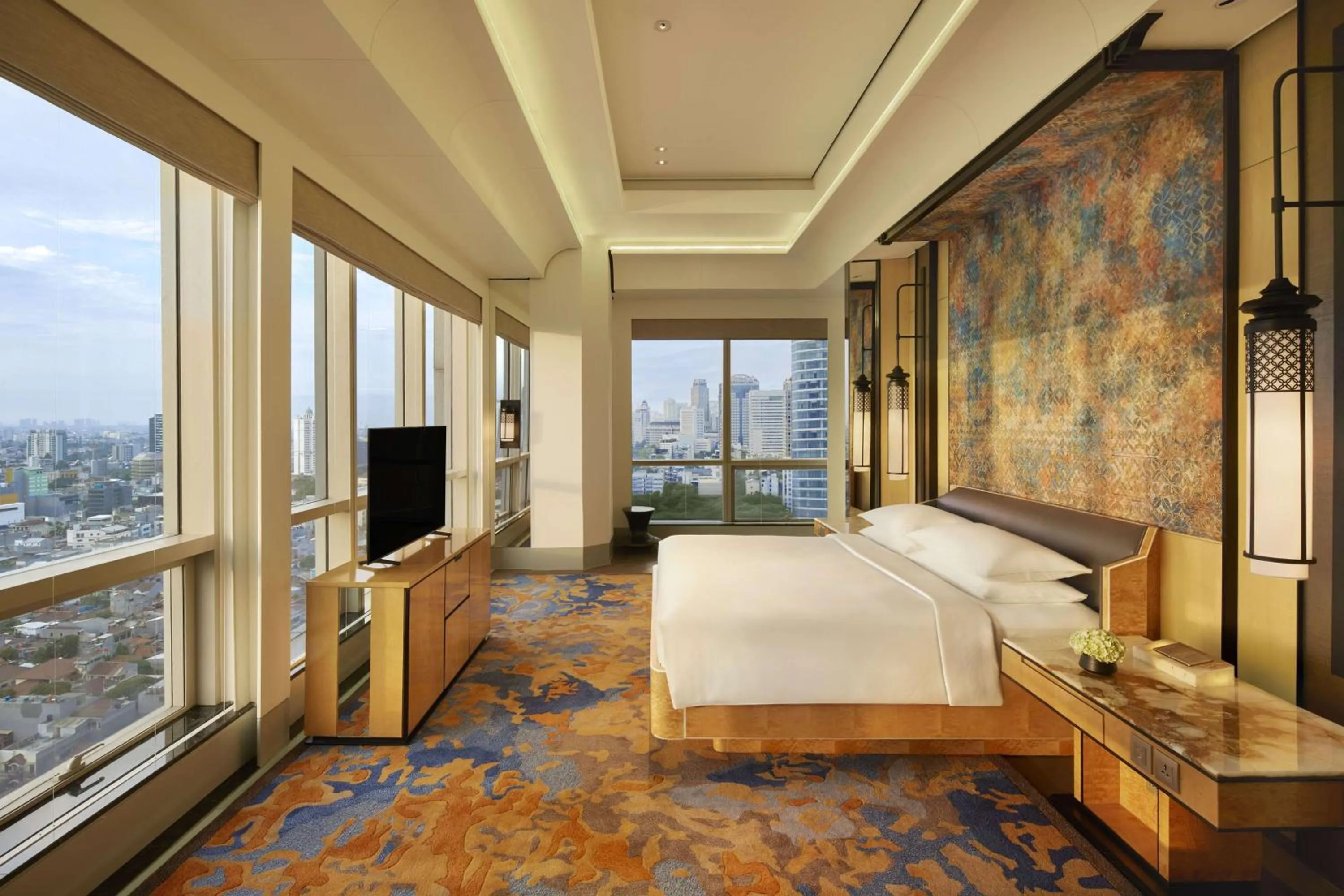 Photo of the whole room, Bed in Keraton At The Plaza, part of The Unbound Collection by Hyatt