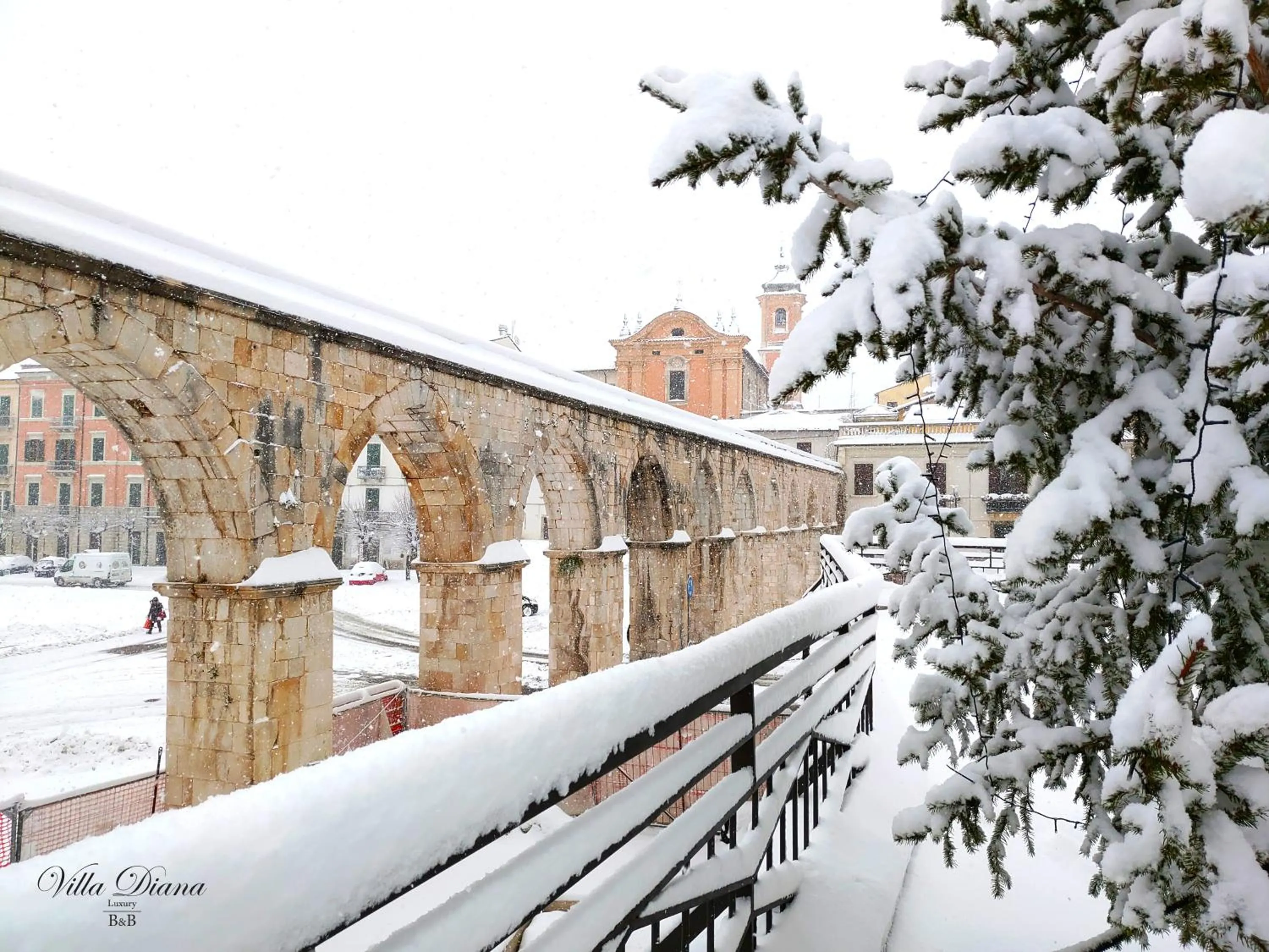 Winter in B&B Villa Diana