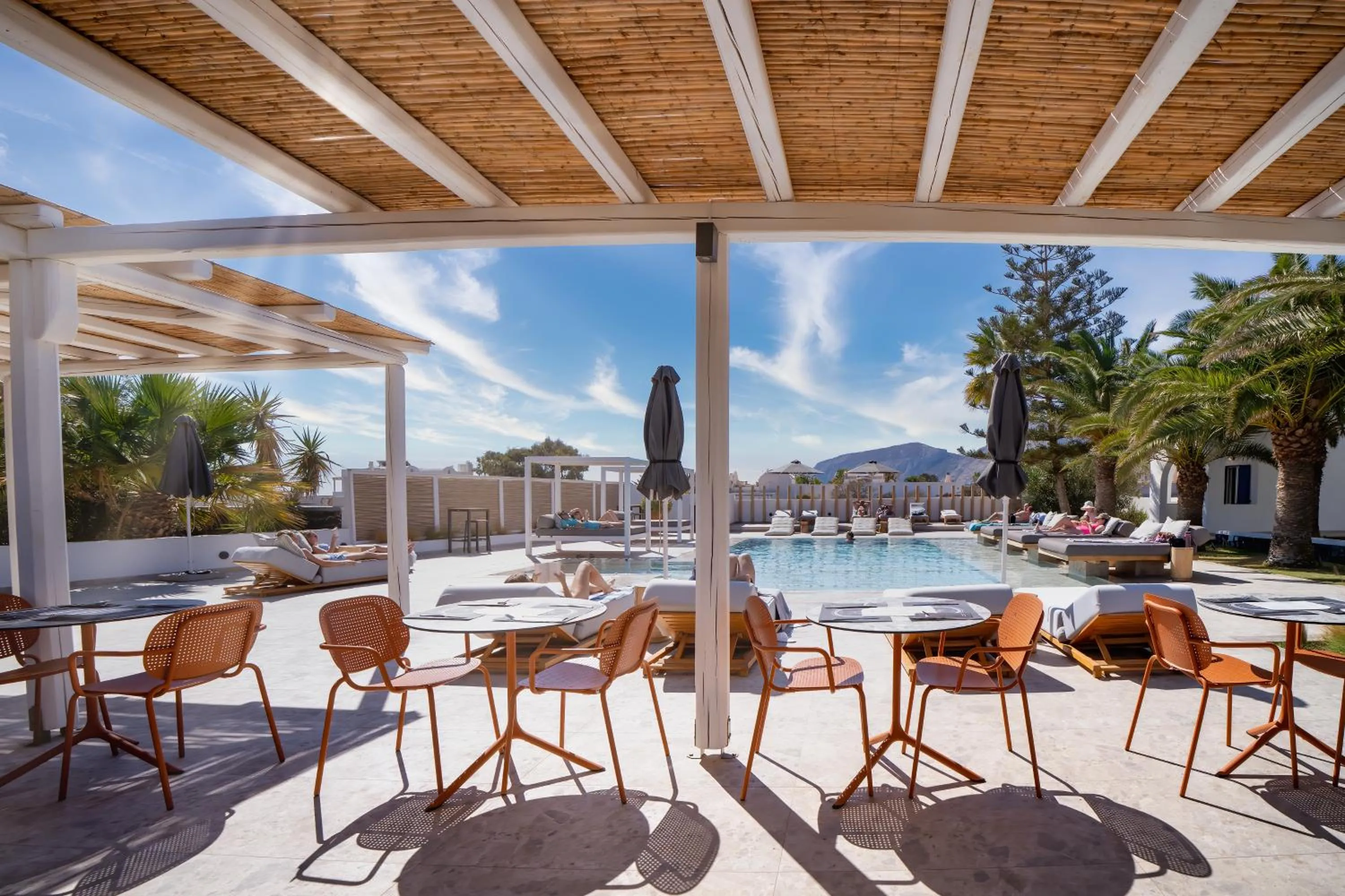 Area and facilities in Louis Studios Santorini