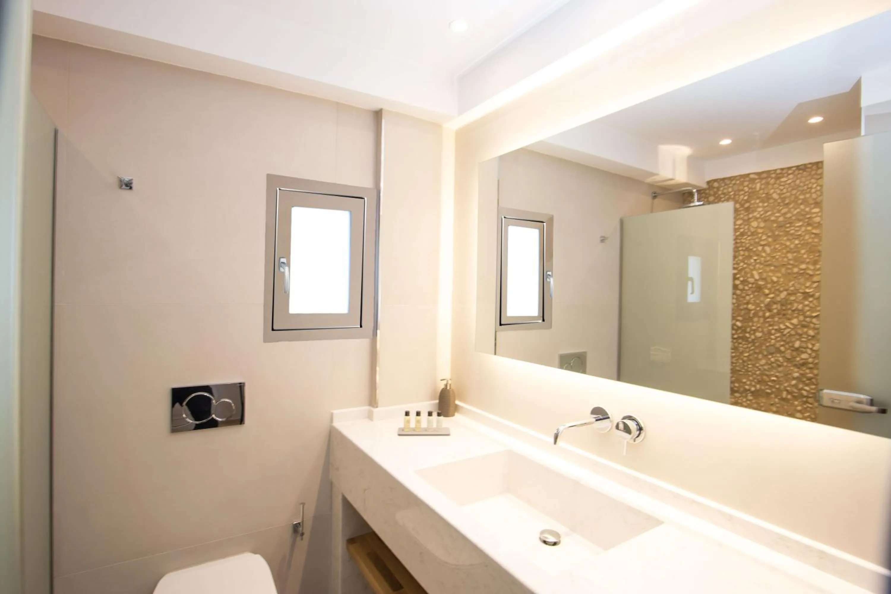 Bathroom in Louis Studios Santorini