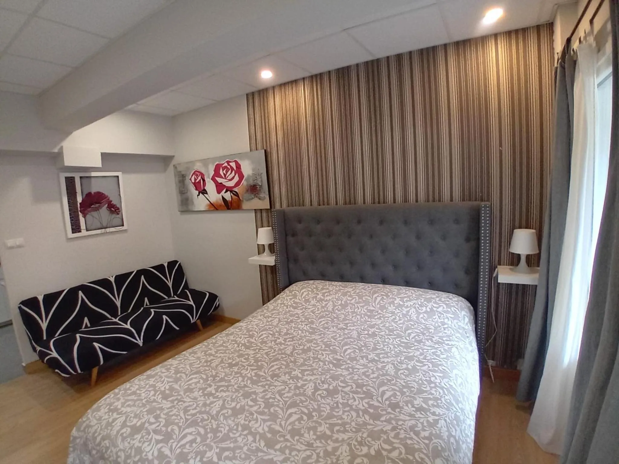 Bed in Estudios Bilbao Deusto