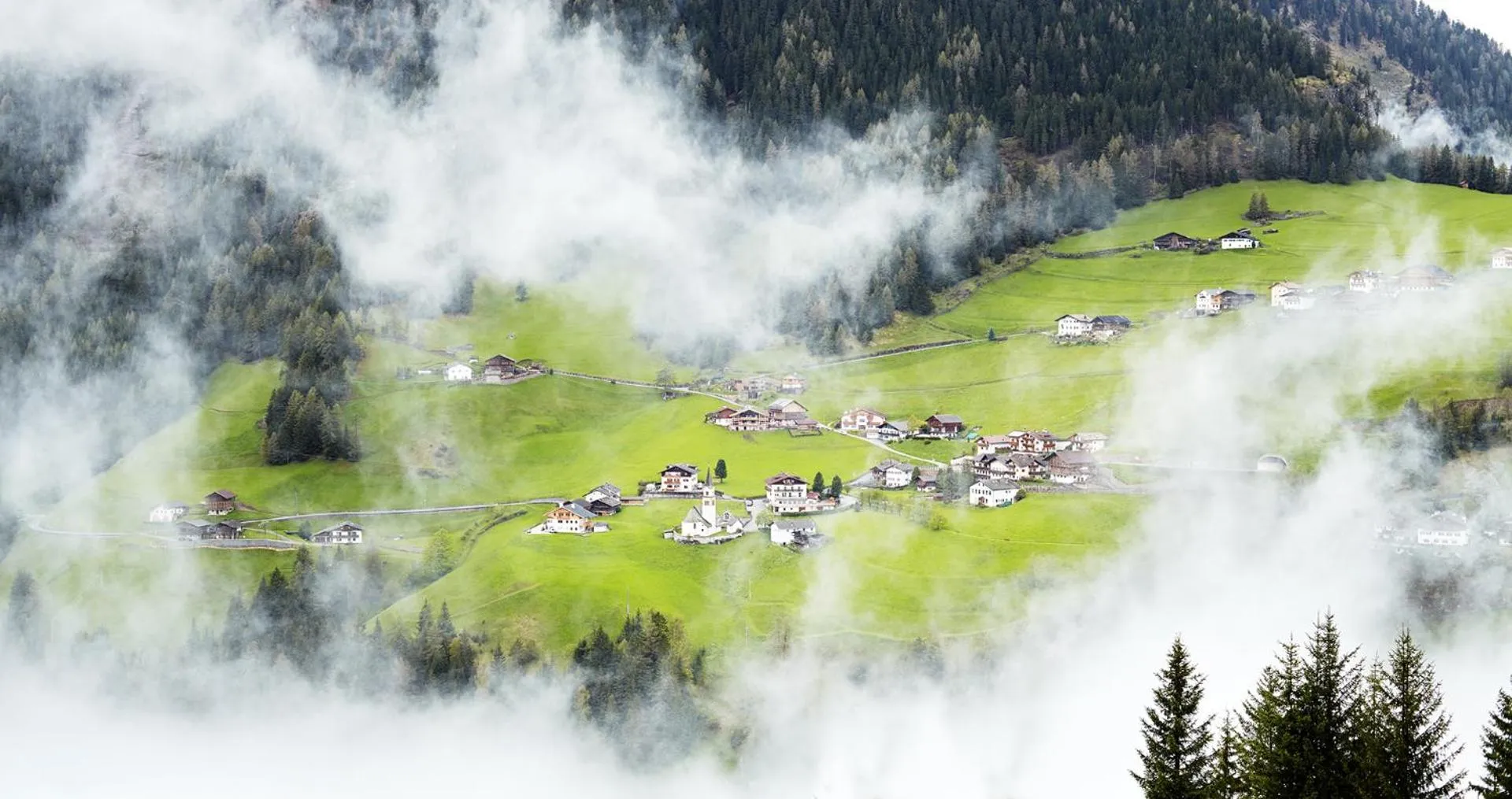 Natural landscape in Residence Rumanon