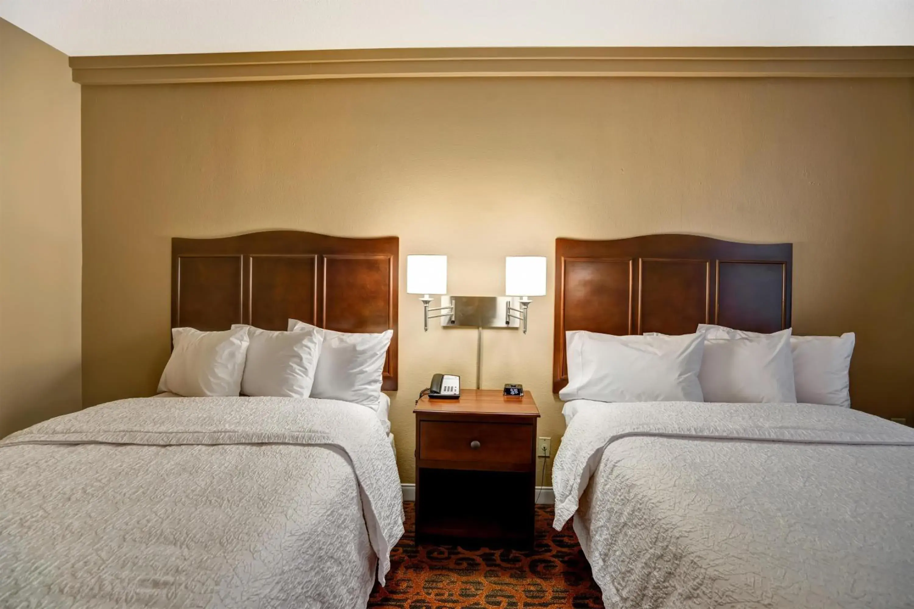 Bed in Hampton Inn Baltimore/Glen Burnie Bed in Hampton Inn Baltimore/Glen Burnie