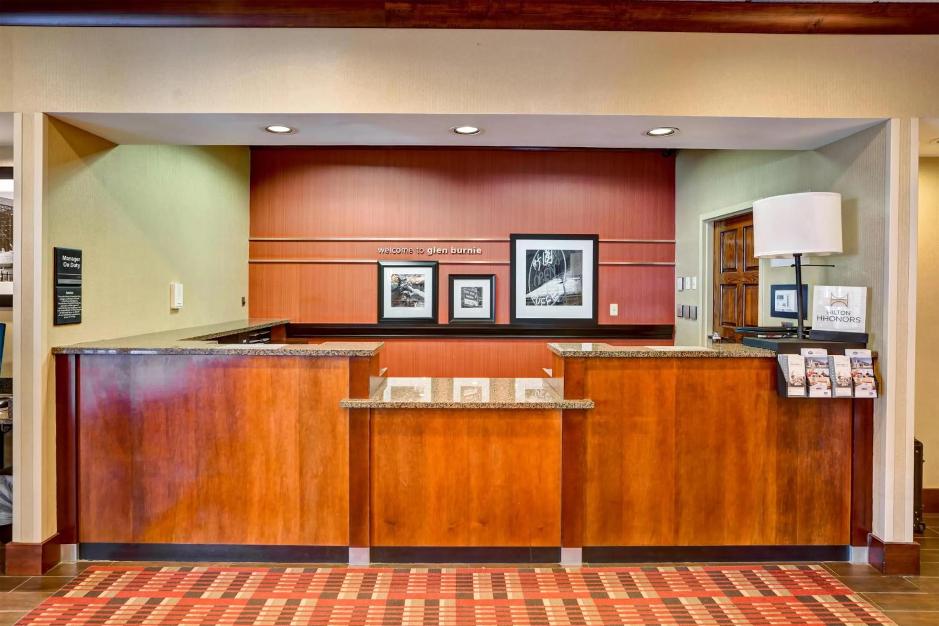 Lobby or reception in Hampton Inn Baltimore/Glen Burnie