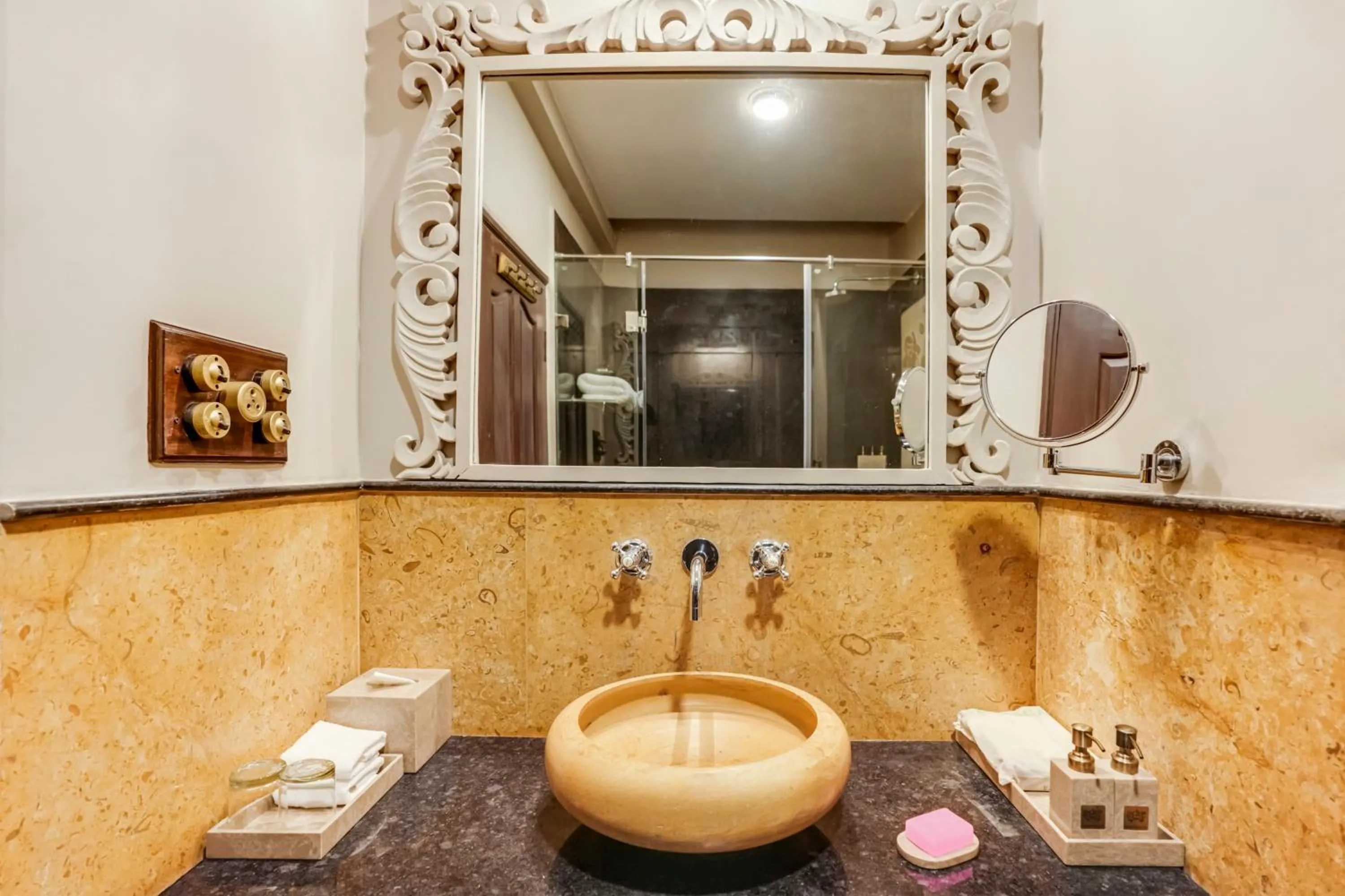 Bathroom in The Tree House Resort, A Club Mahindra Associate