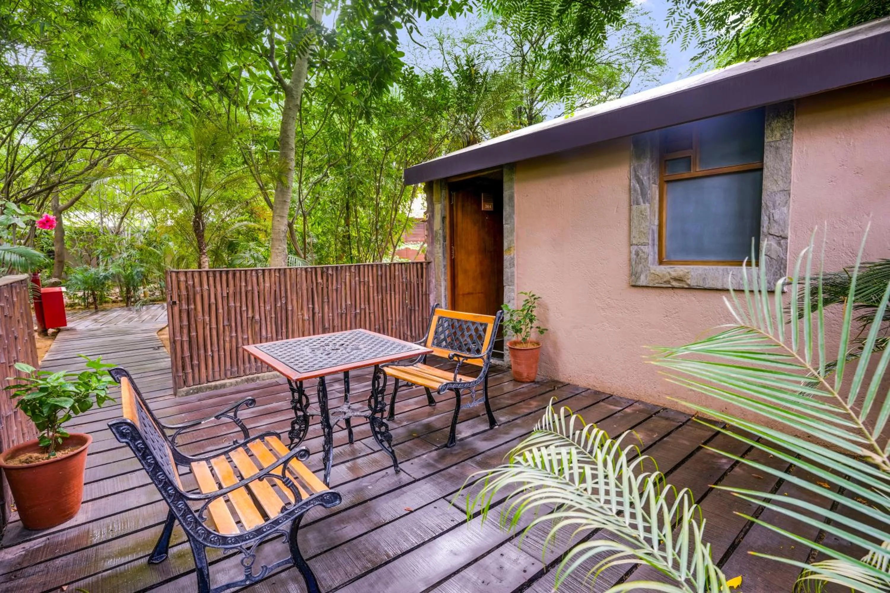 View (from property/room) in The Tree House Resort, A Club Mahindra Associate