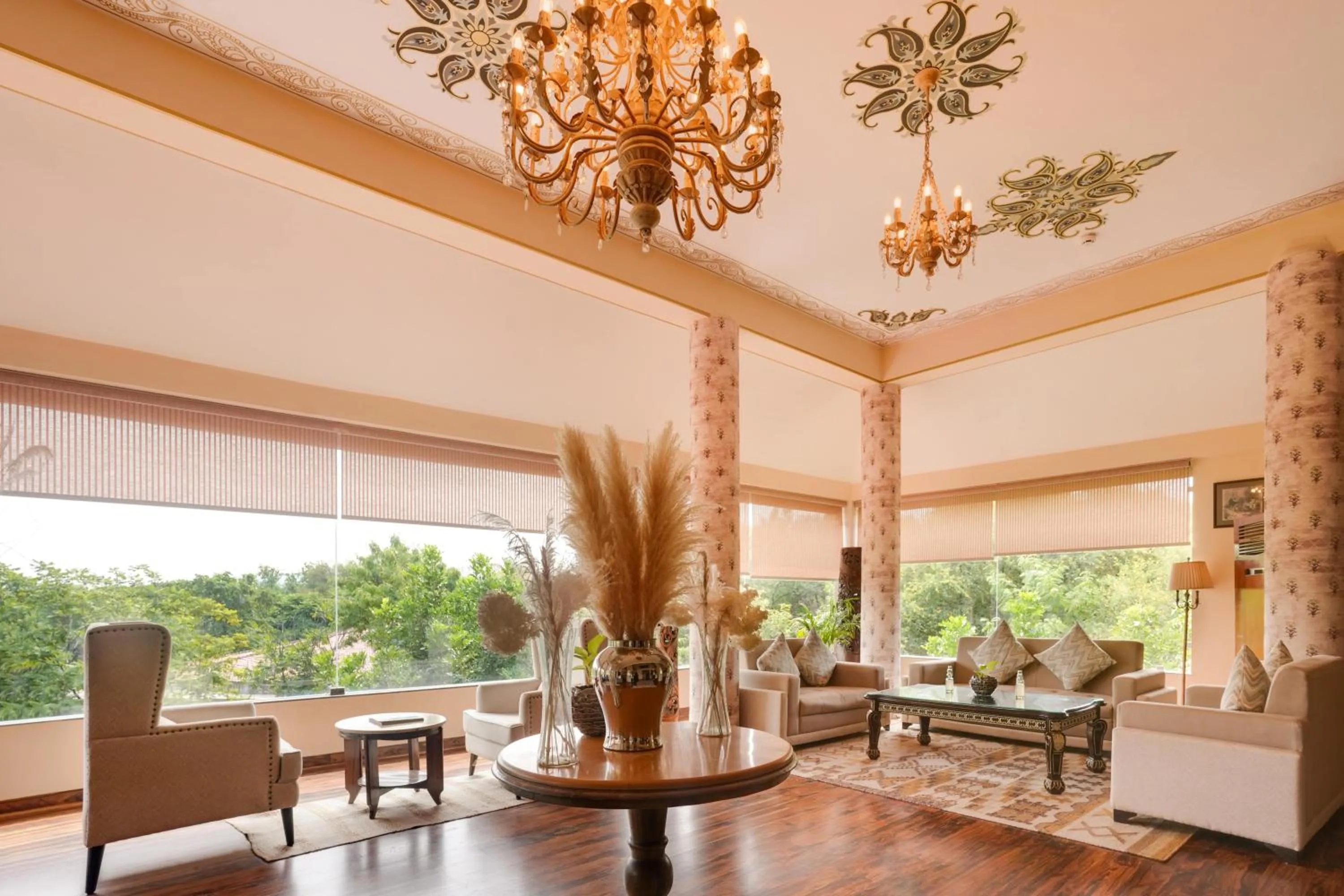 Lobby or reception in The Tree House Resort, A Club Mahindra Associate