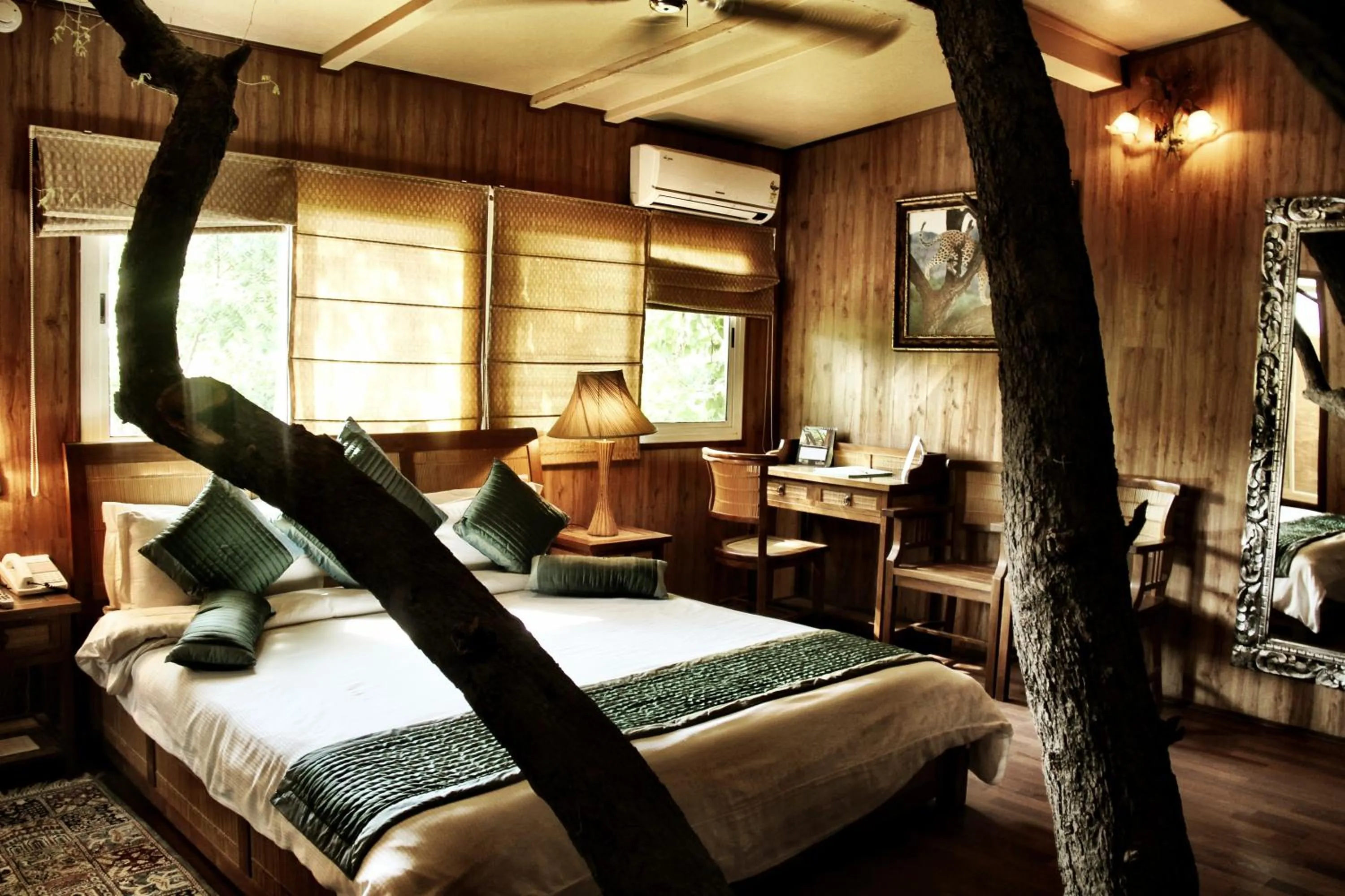 Photo of the whole room, Bed in The Tree House Resort, A Club Mahindra Associate