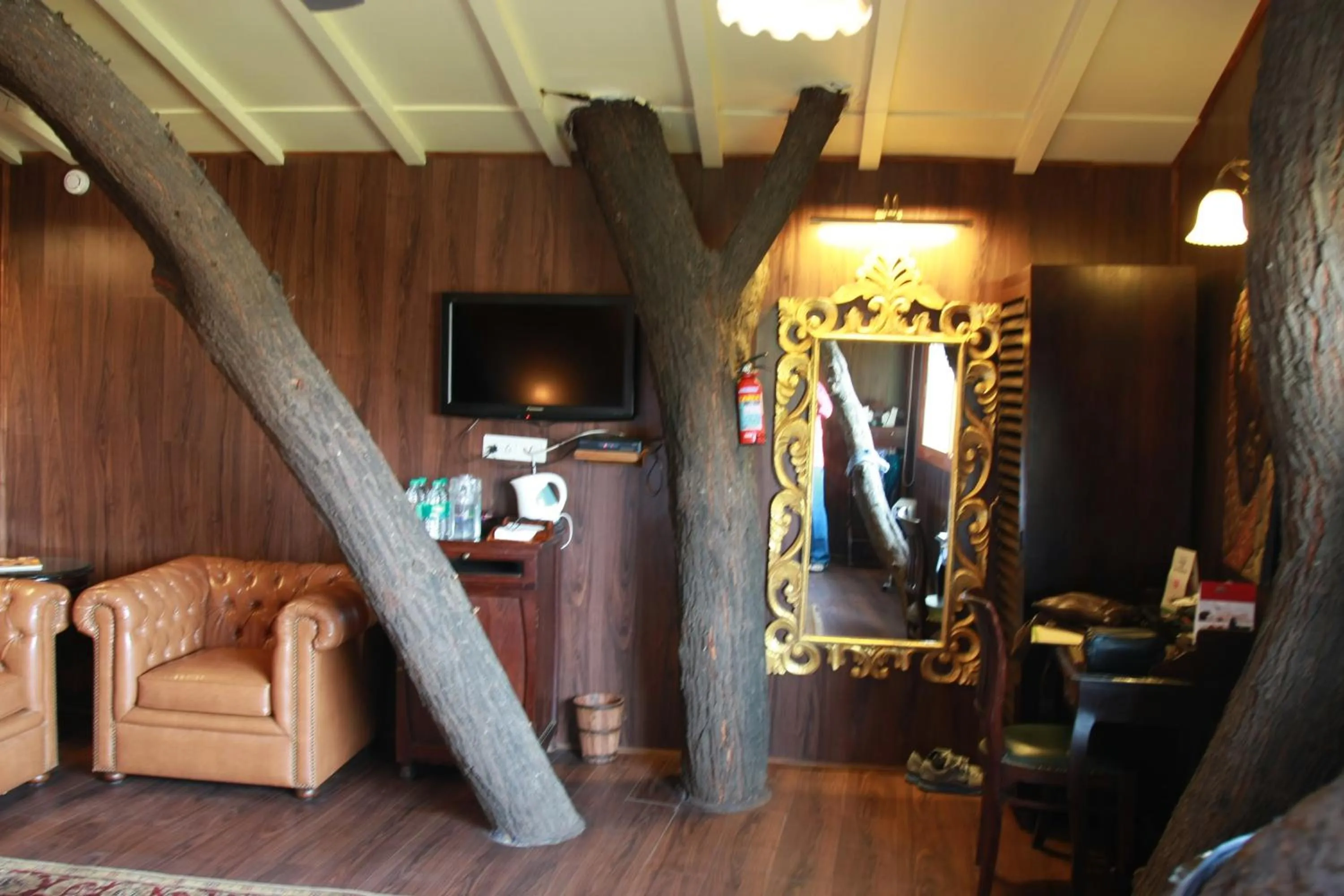 Living room in The Tree House Resort, A Club Mahindra Associate