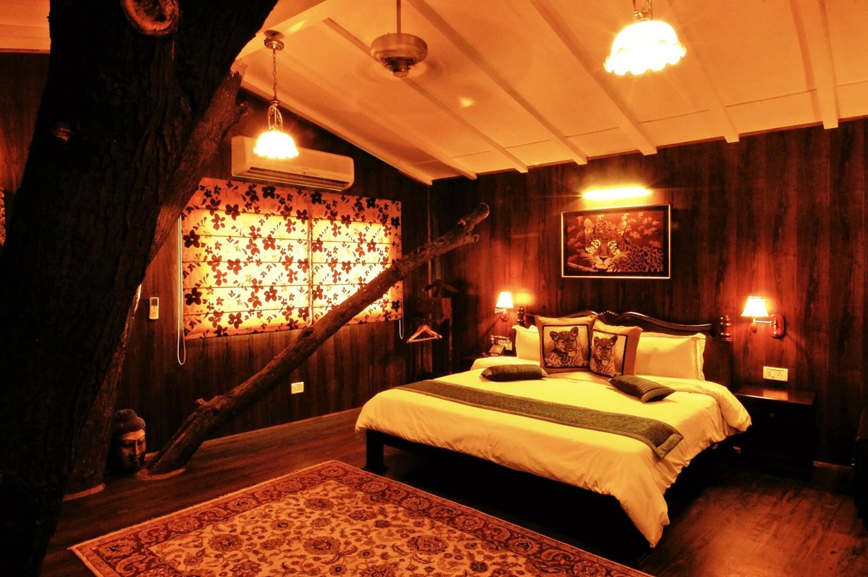 Photo of the whole room, Bed in The Tree House Resort, A Club Mahindra Associate