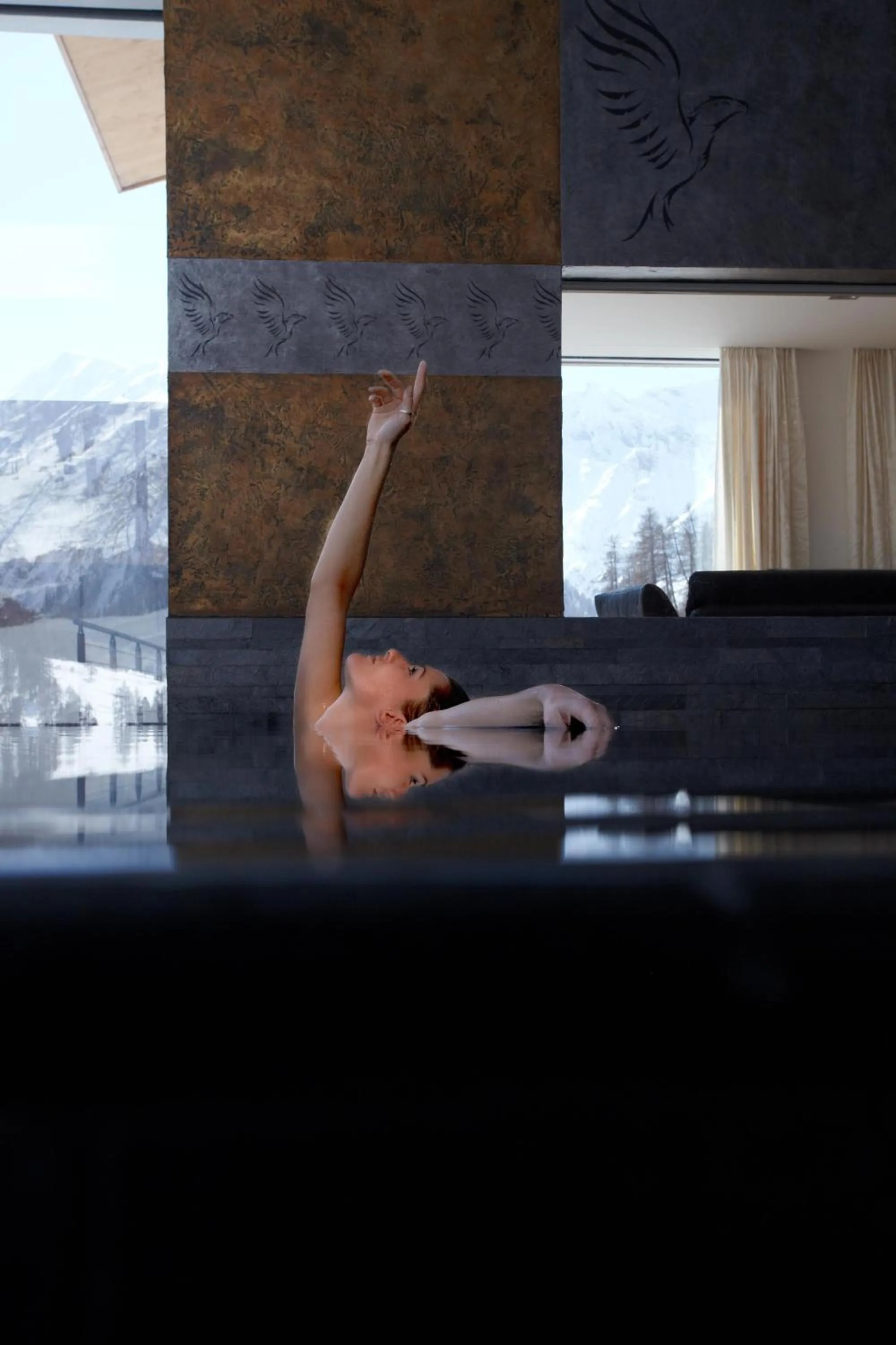 Hot Tub in Alpinlodge & Spa