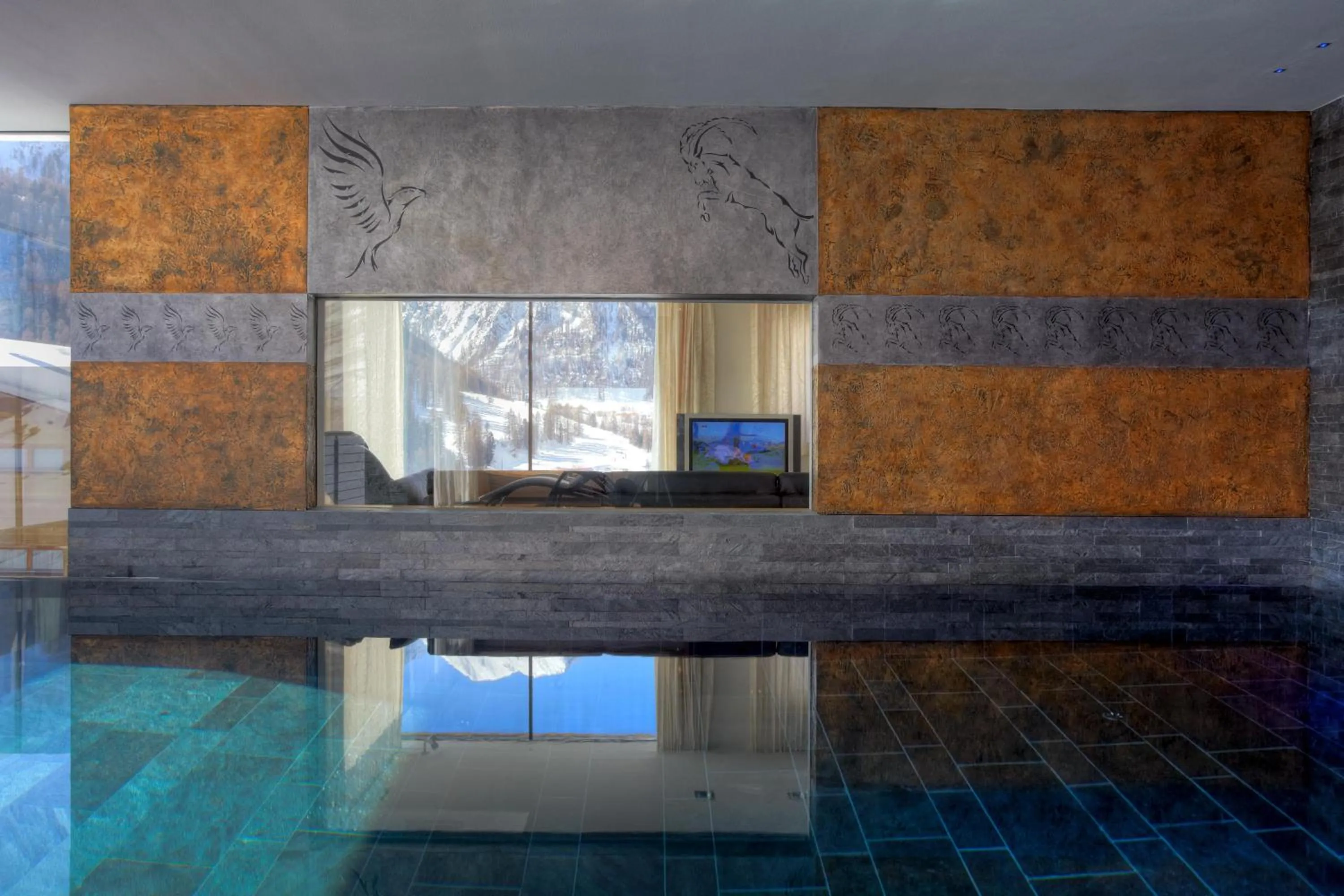 Hot Tub in Alpinlodge & Spa