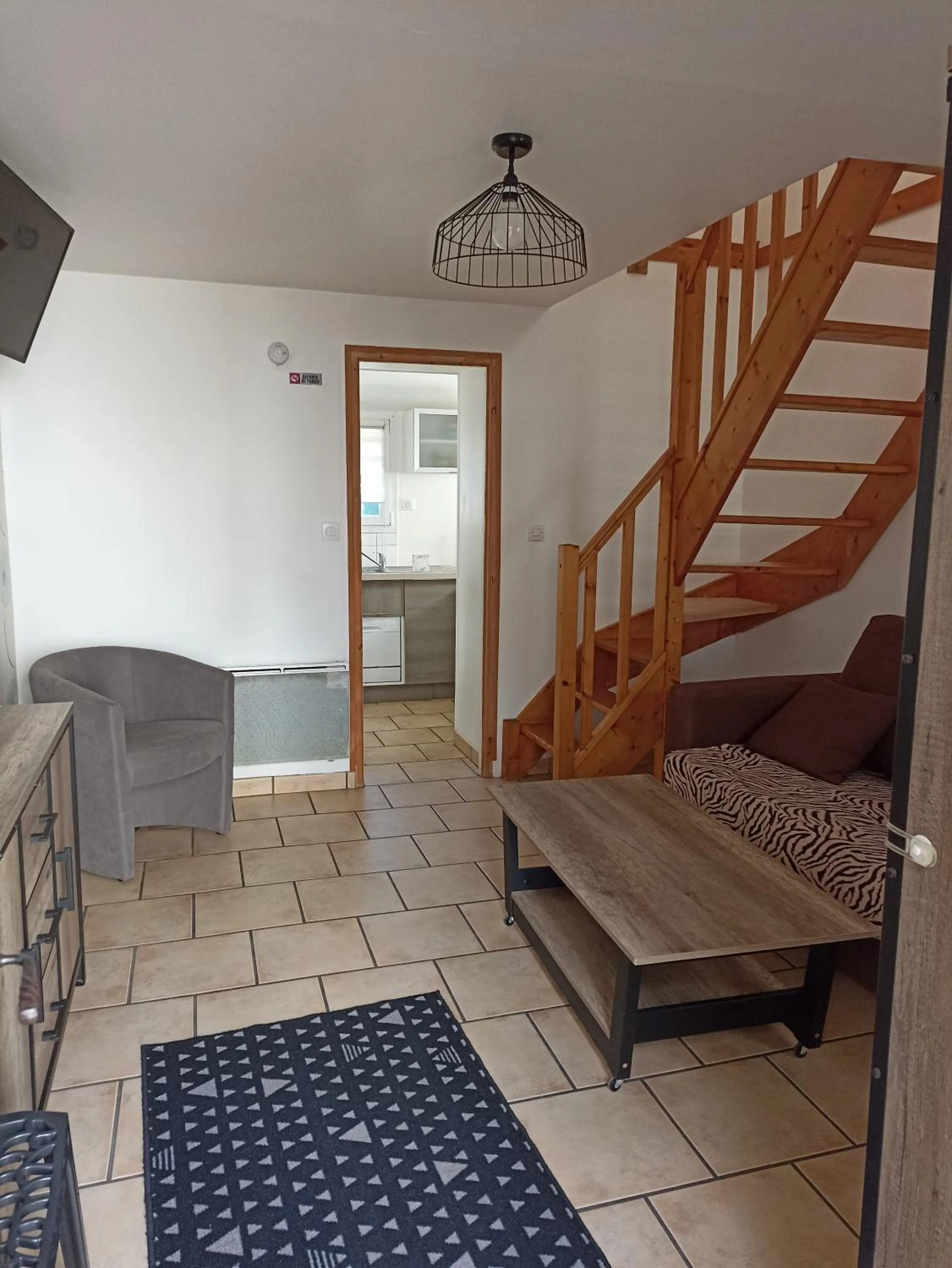 Living room in Le Clos Robinson