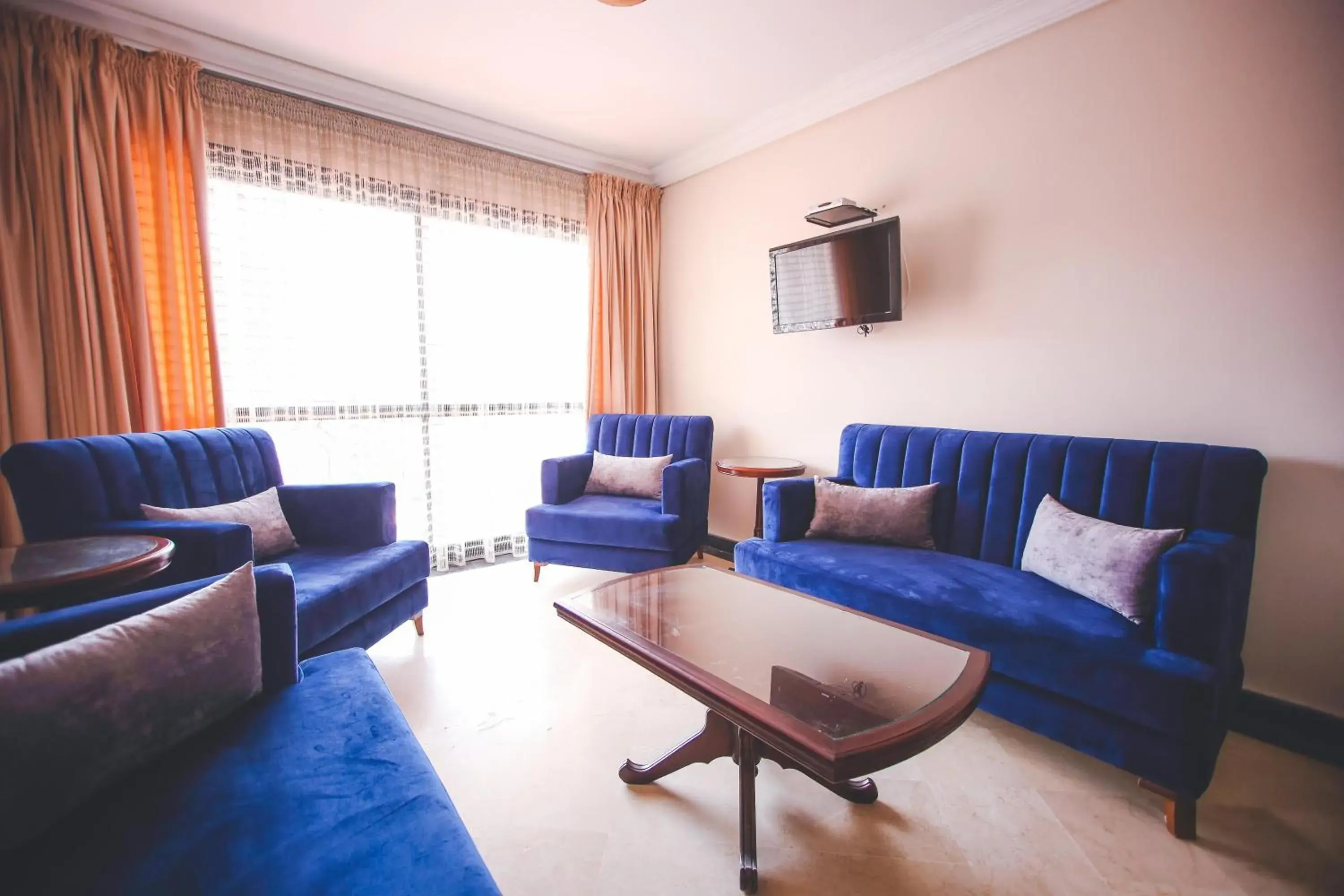 Living room in Appart Hotel Alia Living room in Appart Hotel Alia