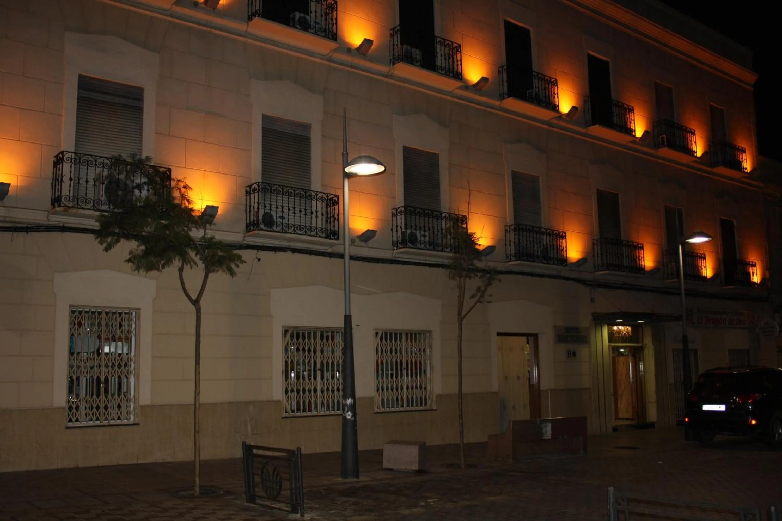 Facade/entrance in Hotel Nacional Melilla