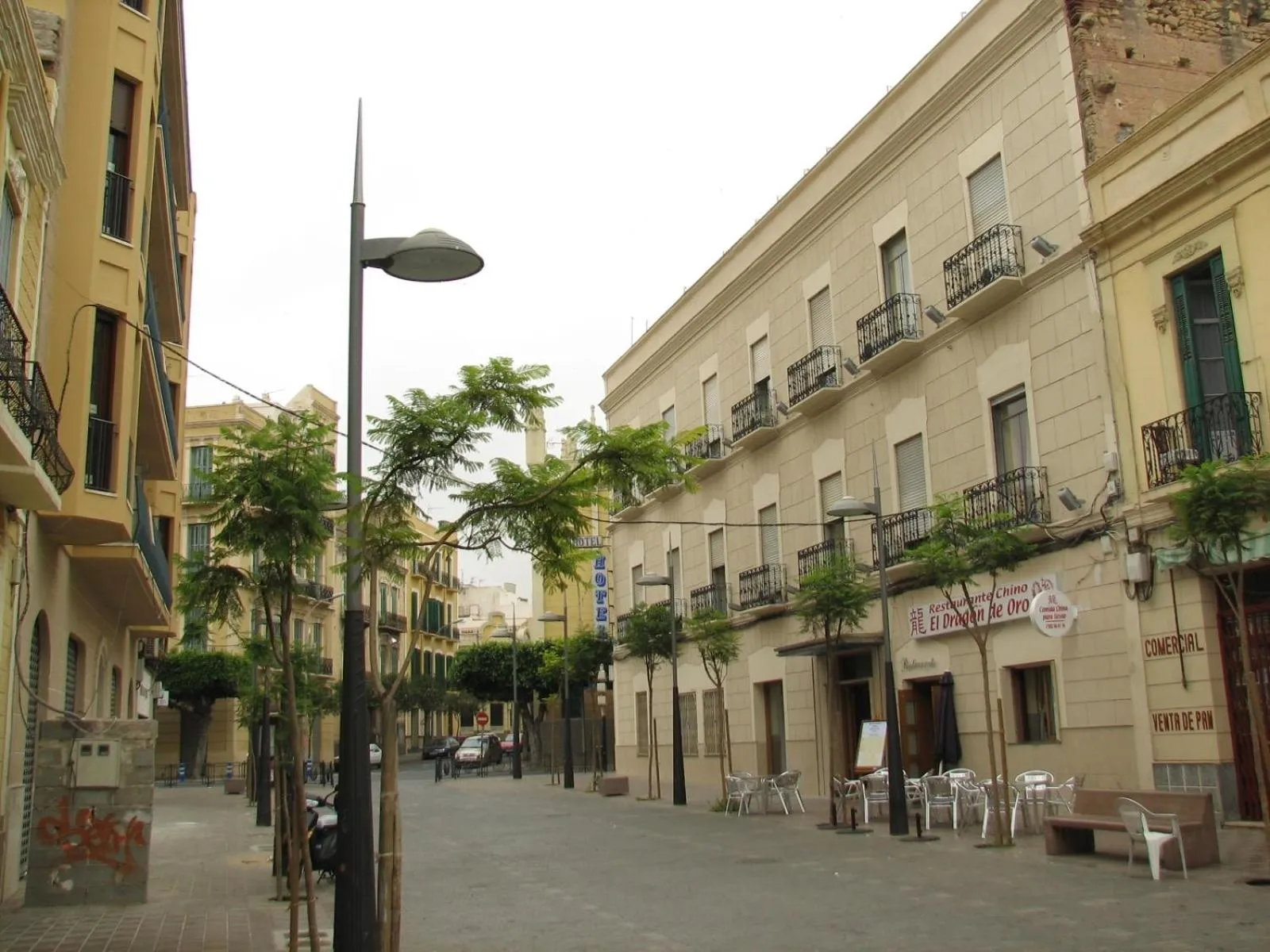 Facade/entrance in Hotel Nacional Melilla
