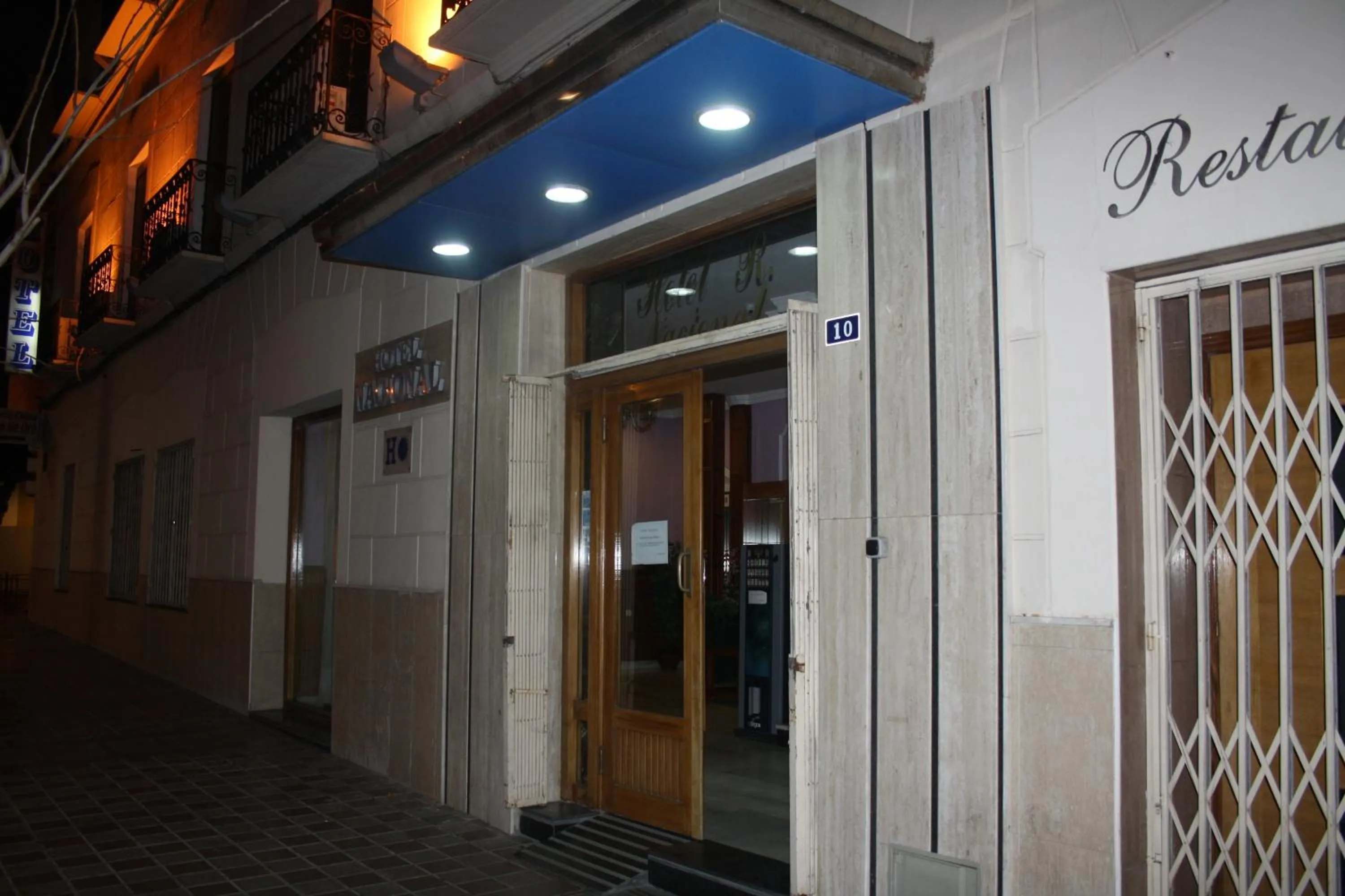 Facade/entrance in Hotel Nacional Melilla