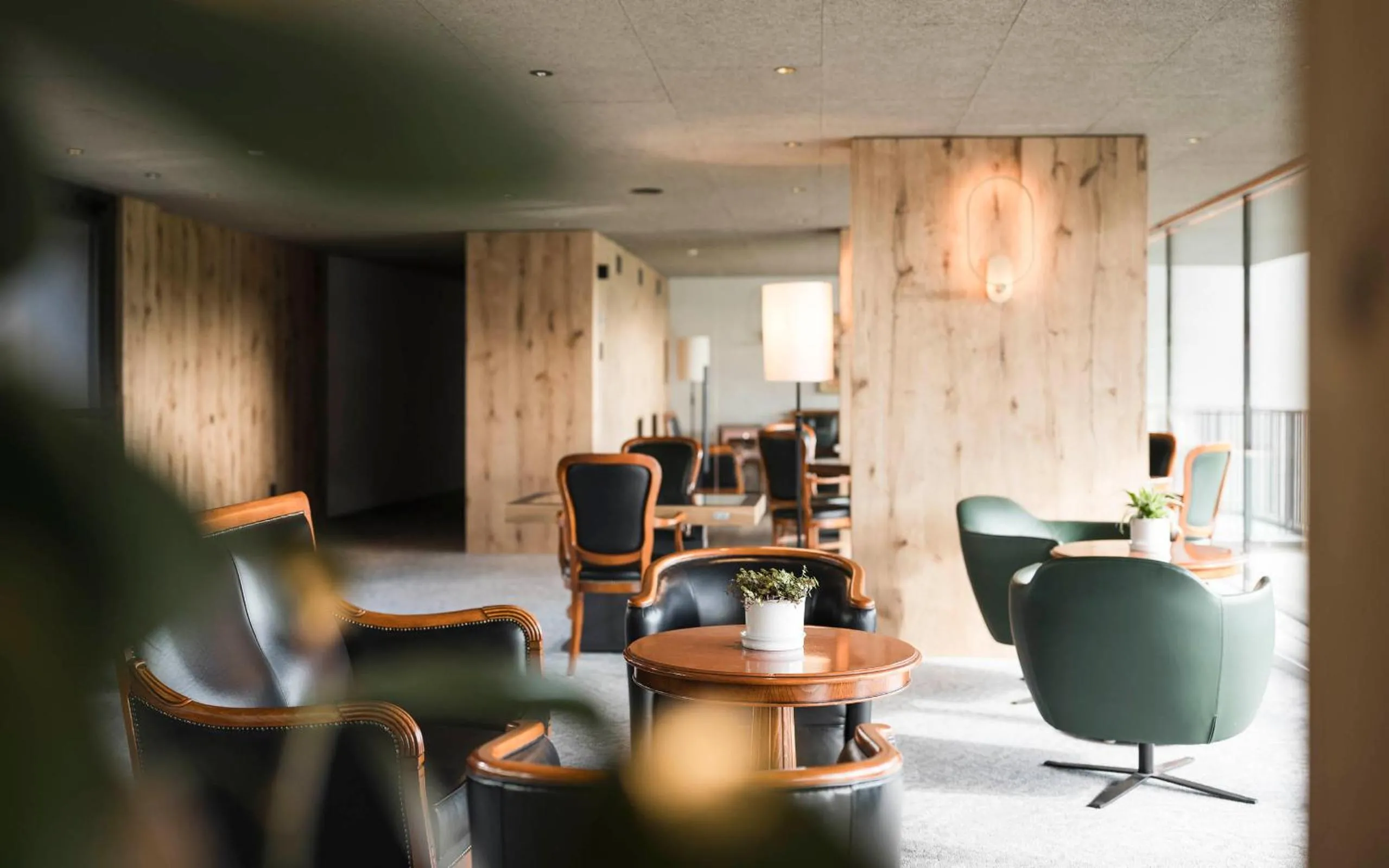 Lounge or bar in Hotel Alpenflora