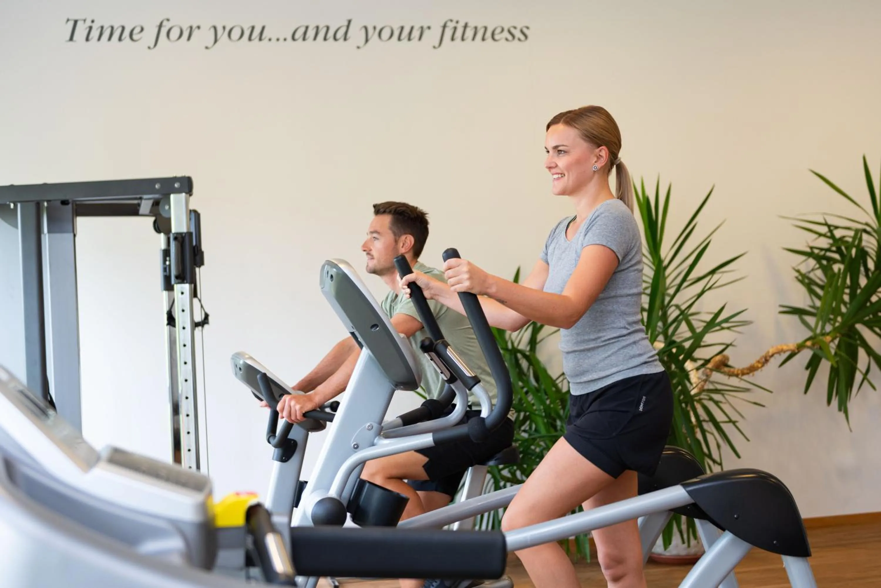 Fitness centre/facilities in Hotel Alpenflora