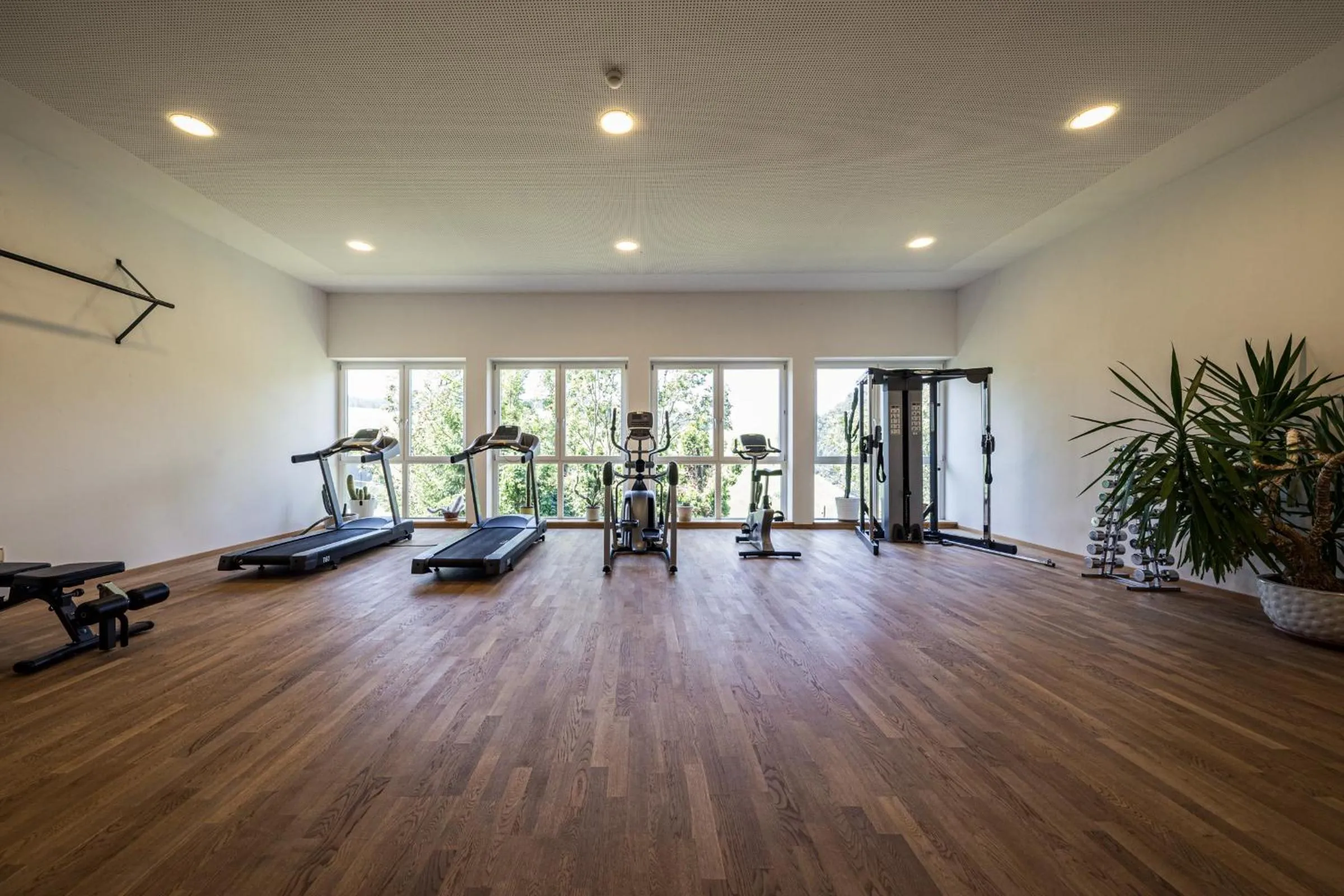 Fitness centre/facilities in Hotel Alpenflora