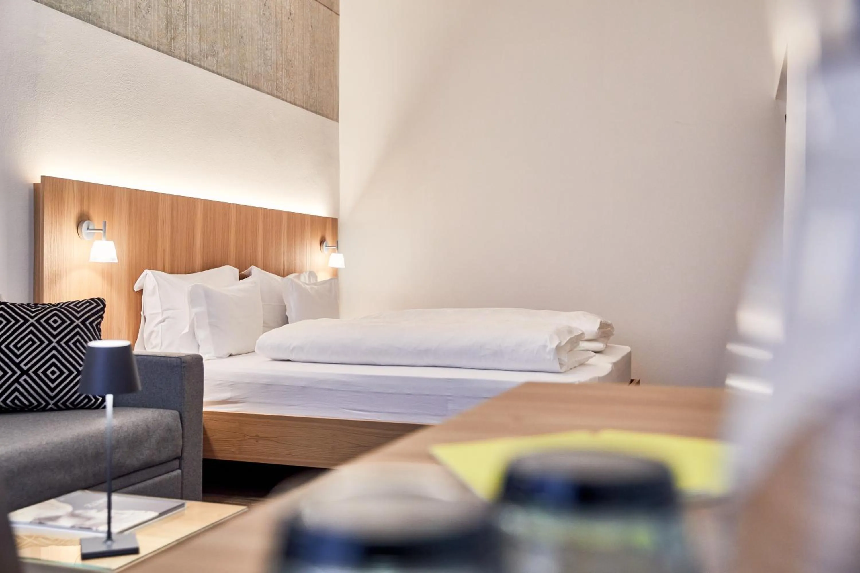 Bed in Hotel Walther v.d. Vogelweide Superior