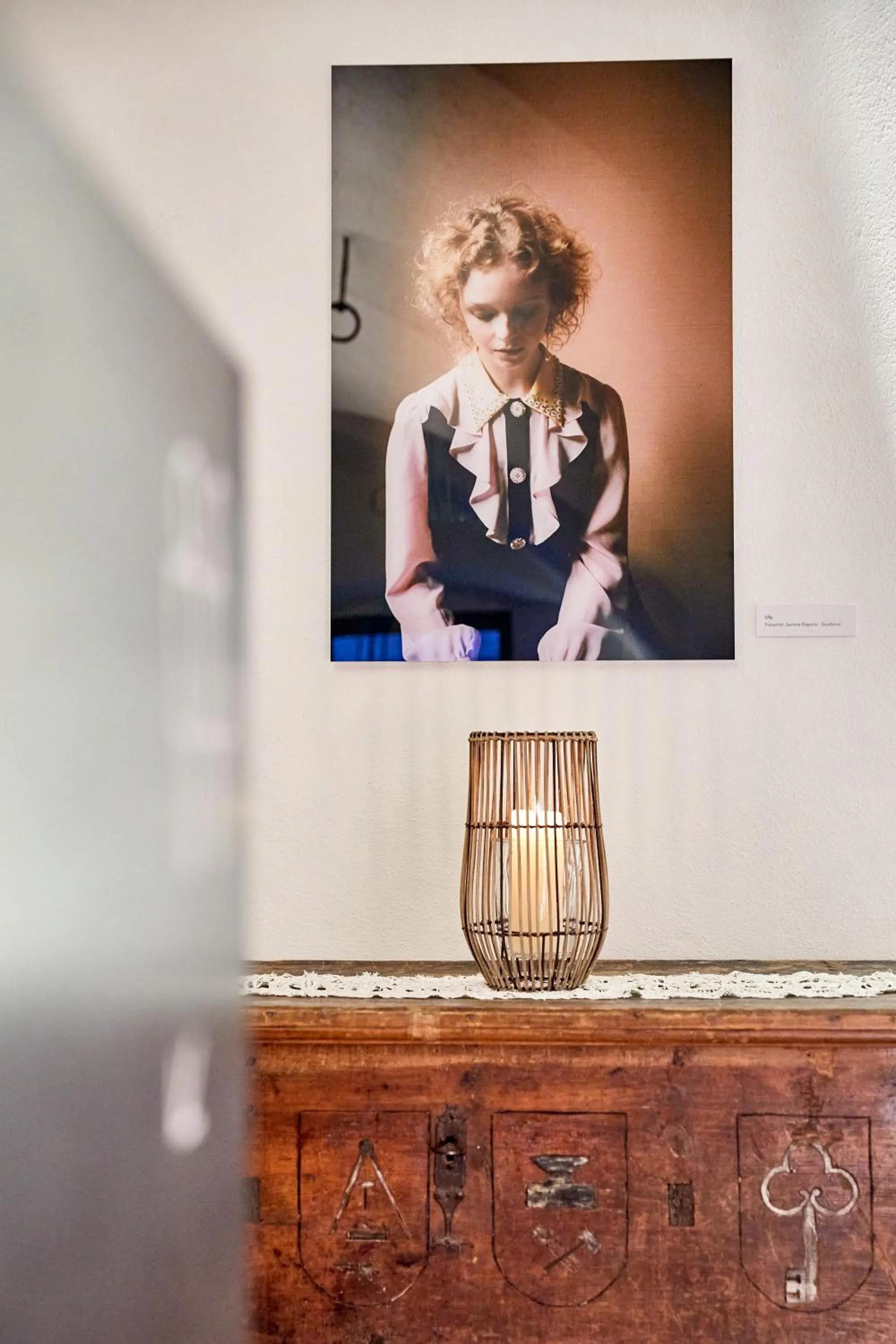 Decorative detail in Hotel Walther v.d. Vogelweide Superior