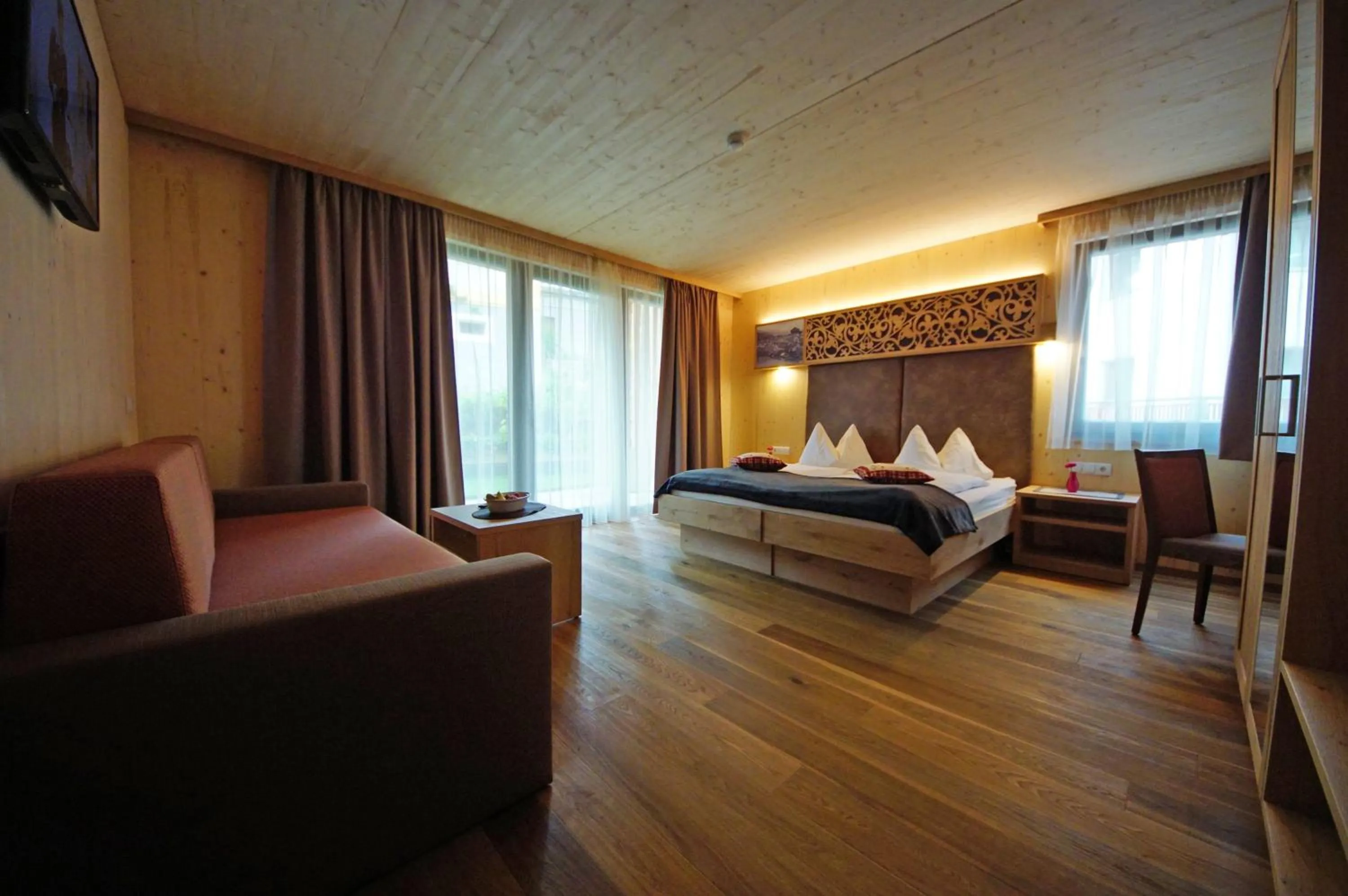 Photo of the whole room, Bed in La Palsa