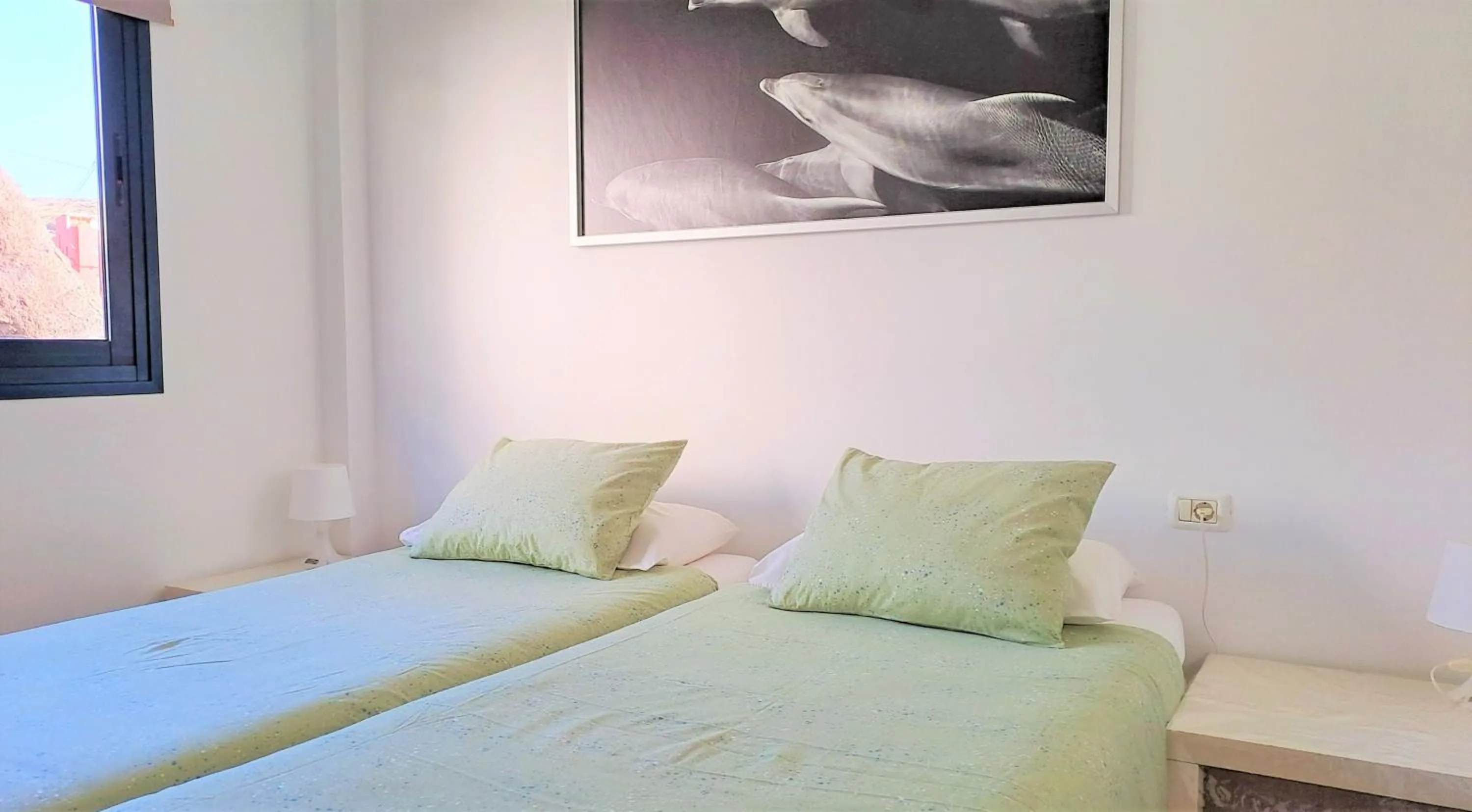 Bedroom, Bed in Restingolita