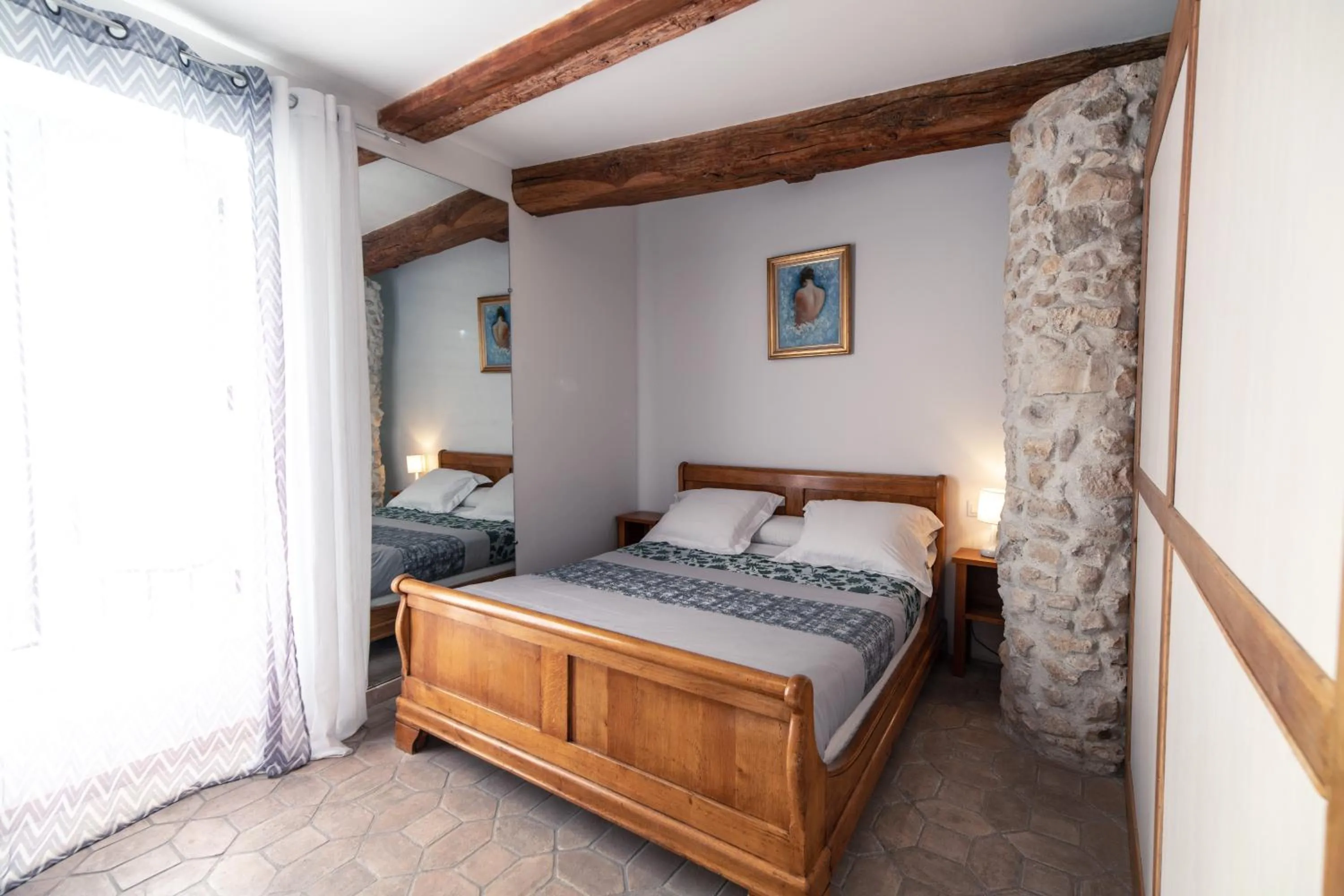 Bed in Studio du couvent des carmes